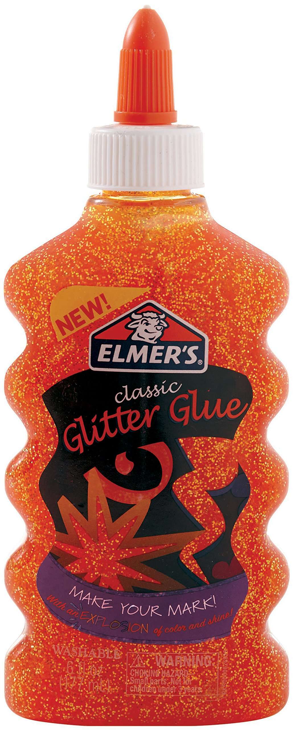 Elmer's 2022912 Liquid Glitter Glue, Washable, Gold, 6 Ounces, 1 Count 1
