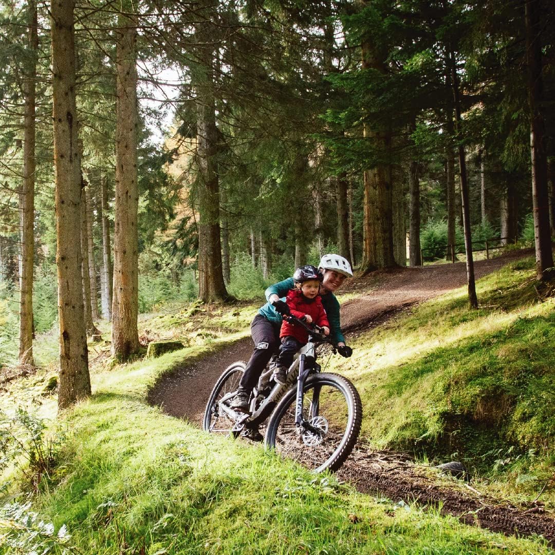 Kids Ride Shotgun - Front Mounted Child Bike Seat and Handlebar Accessory Combo Pack | Made for Mountain Bikes - Original Bike Seat/Handlebar Combo 6