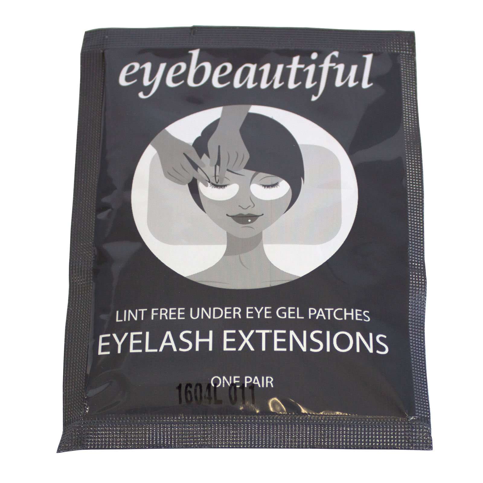 Eyelash Extension Under Eye Gel Lint Free Pad Patches Mask 25 pairs 3