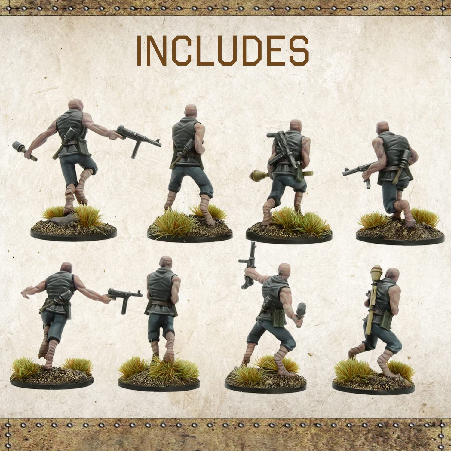 Wargames Delivered Bolt Action Konflikt '47 Nachtalben Squad 28mm Konflict '47 WWII Tabletop Miniatures Model for Miniature Wargaming by Warlord Games 4