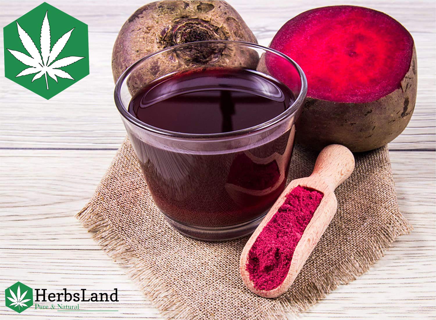 HerbsLand® Premium & Natural Beetroot (SuperFood) (Beta Vulgaris) and Fenugreek Seed (Dana Methi) Powder For Face & Skin Care (100gm Each) 3