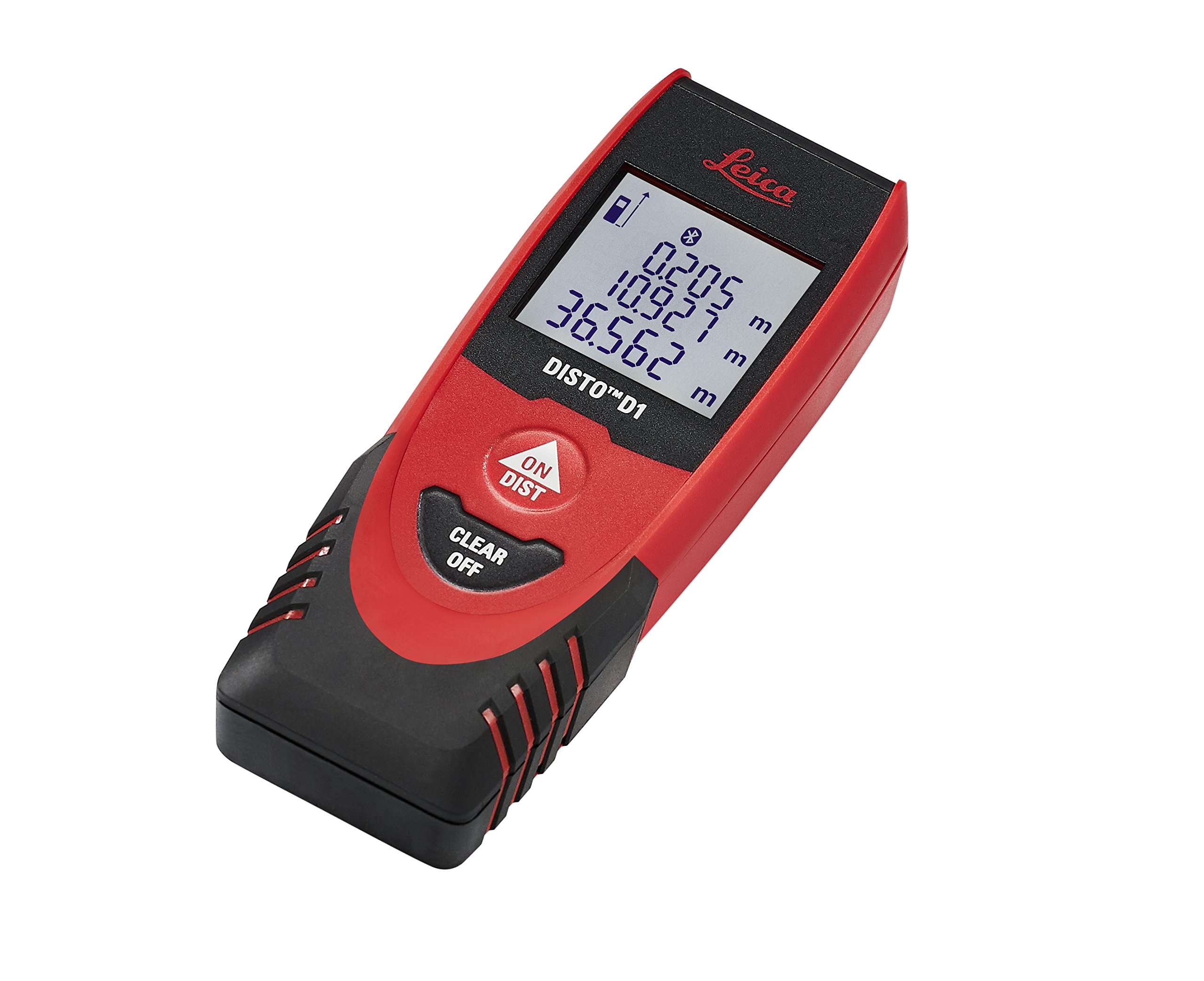 Leica DISTO D1 120ft Laser Distance Measure with Bluetooth 4.0, Black/Red and Franklin Sensors 710 Professional Stud Finder 4