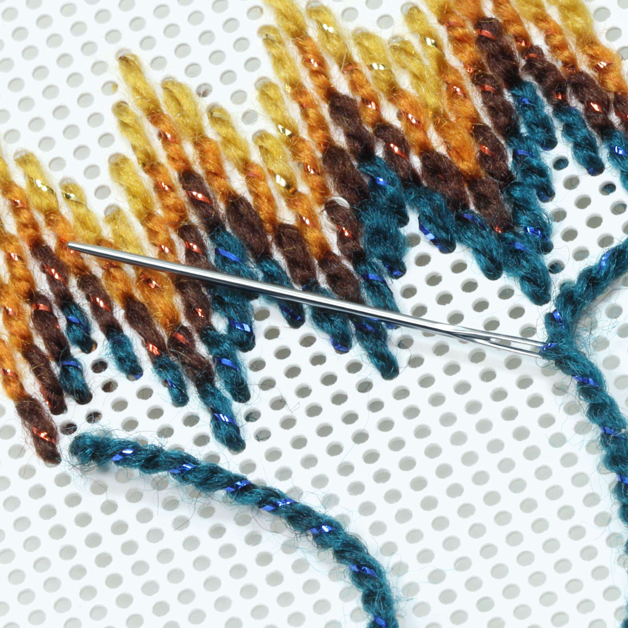 Dritz 56T-20 Tapestry Hand Needles, Size 20 (6-Count), Nickel 4