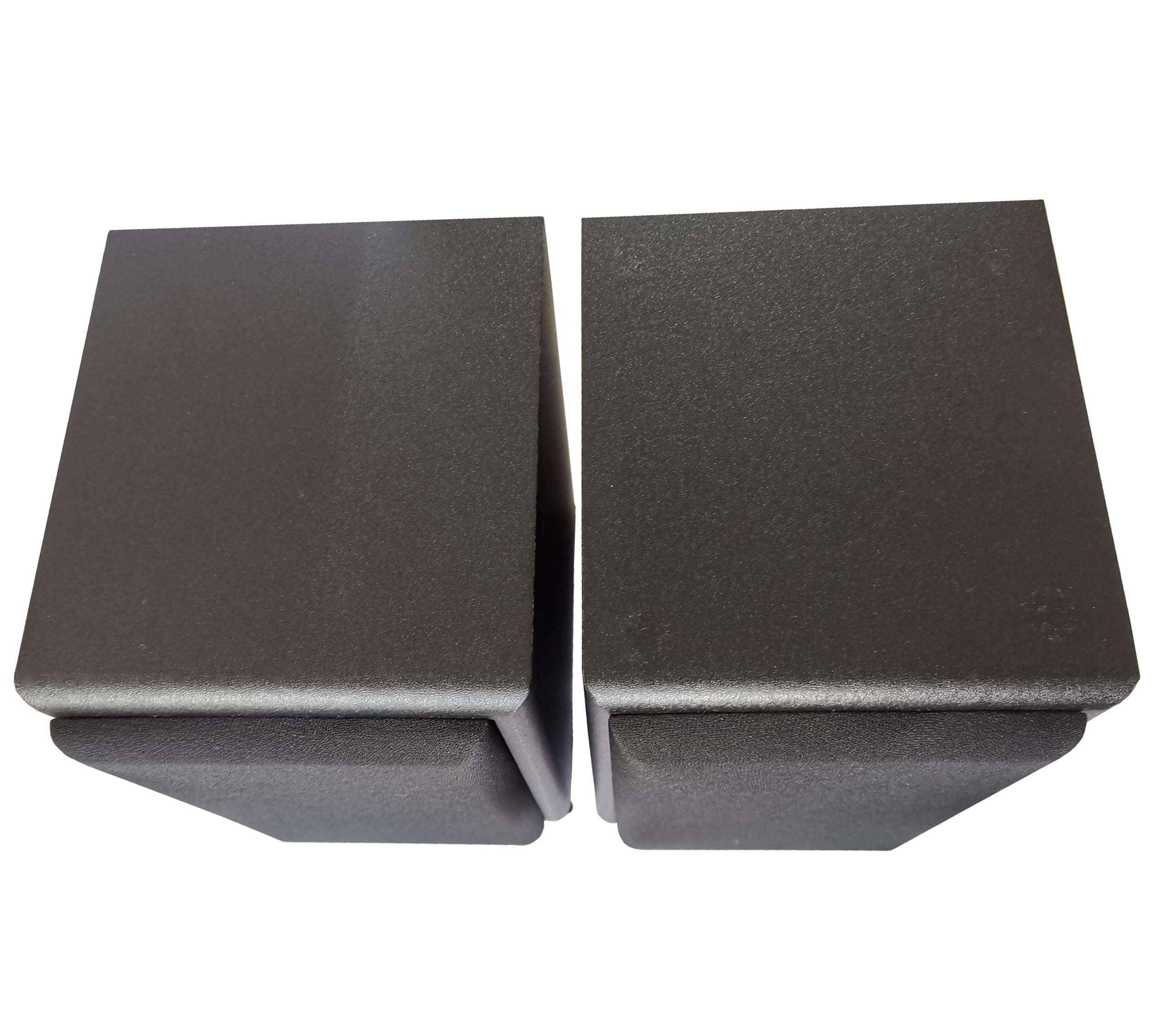 2-Way Passive Bookshelf Speakers for Home Theater Surround Sound, Home Desktop Stereo Speakers for Record Player/Computer/TV, Black, One Pair Wall Mountable, Needs Amplifier or Receiver to Operate 6