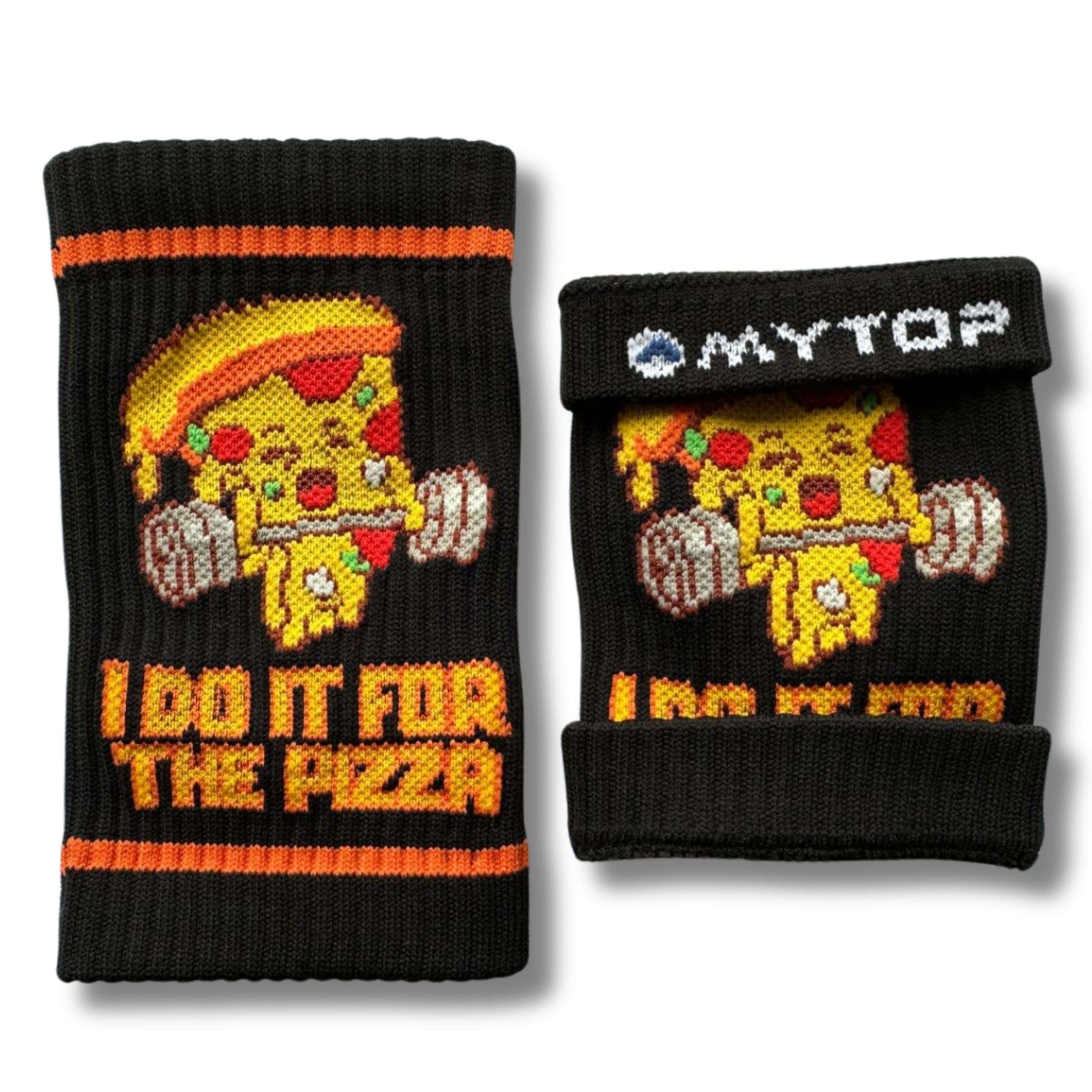 The Pizza Wrist Sweat Bands for Cross Training, Tennis & Functional Training - Skin Protection & Moisture-Wicking - Perfect for Barbell Workouts, High-Intensity Workouts, Gym, Weightlifting 6