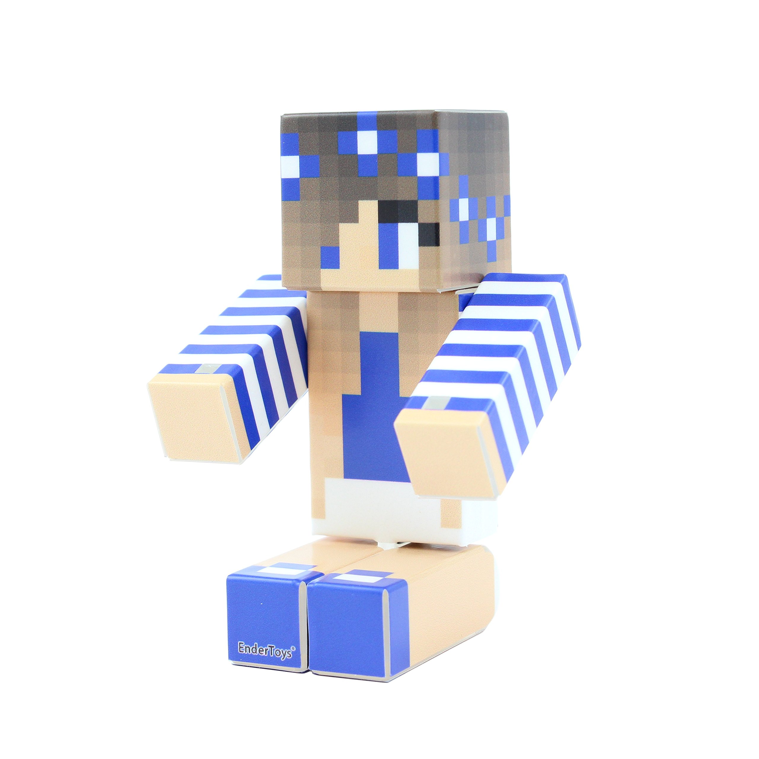 EnderToys Blue Flower Girl Action Figure 4