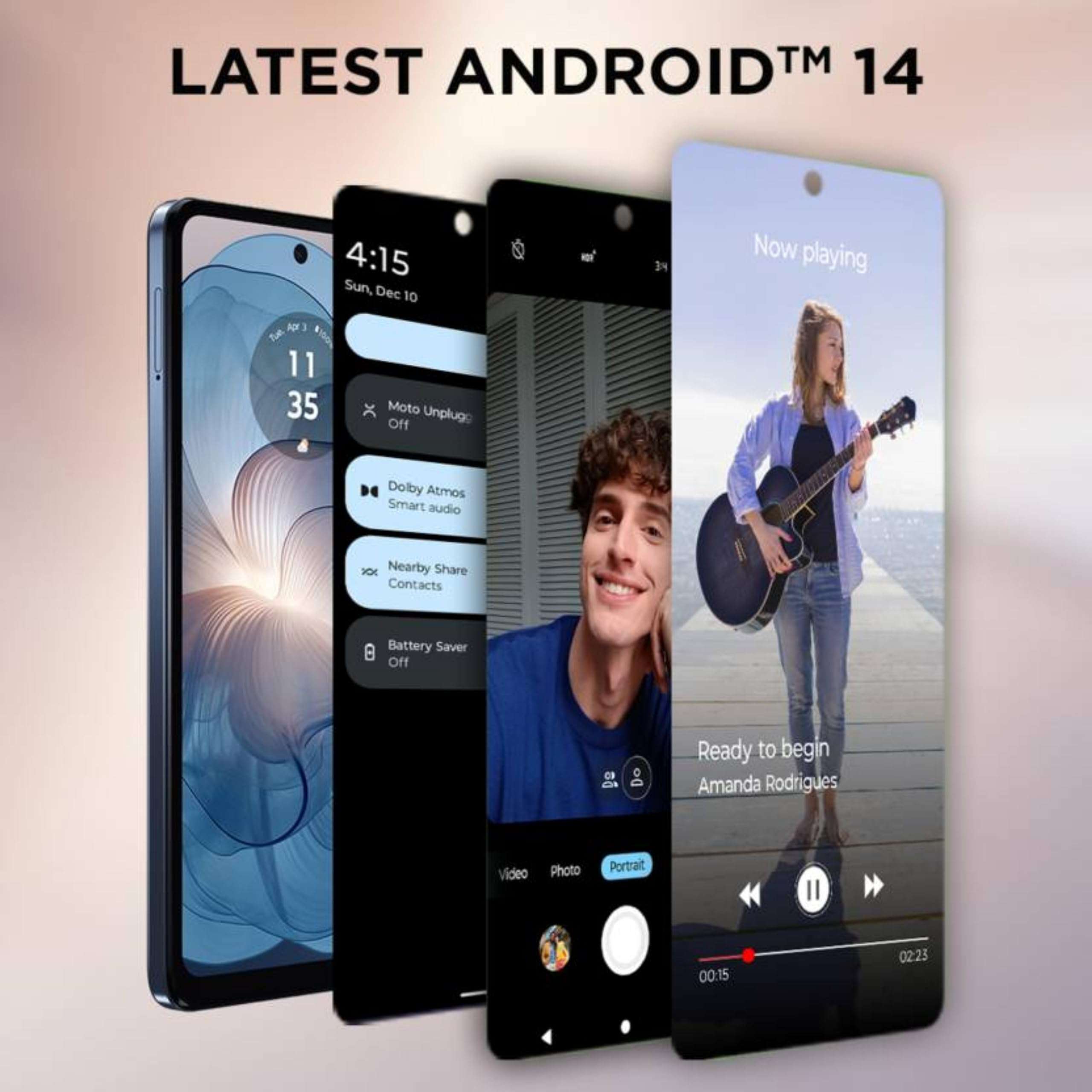 Motorola G24 Power (Ink Blue, 4GB RAM, 128GB Storage) | Expandable Upto 1 TB | up to 8GB with RAM Boost | 50 MP Quad Pixel Camera | MediaTek Helio G85 | 6000 mAh Battery & 33 W TurboPower Charger 5