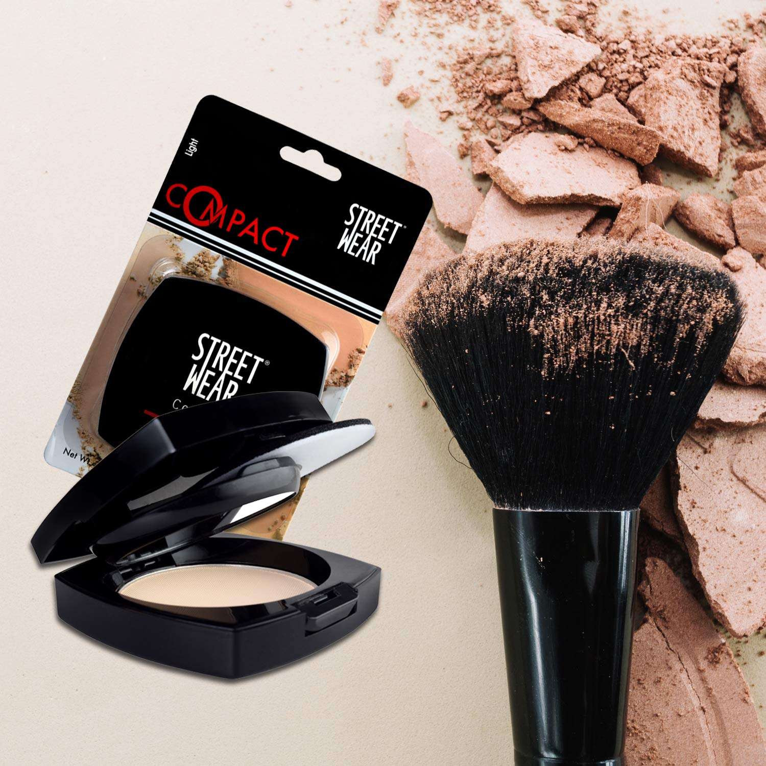 Street Wear Compact, Medium Deep, 7g 5