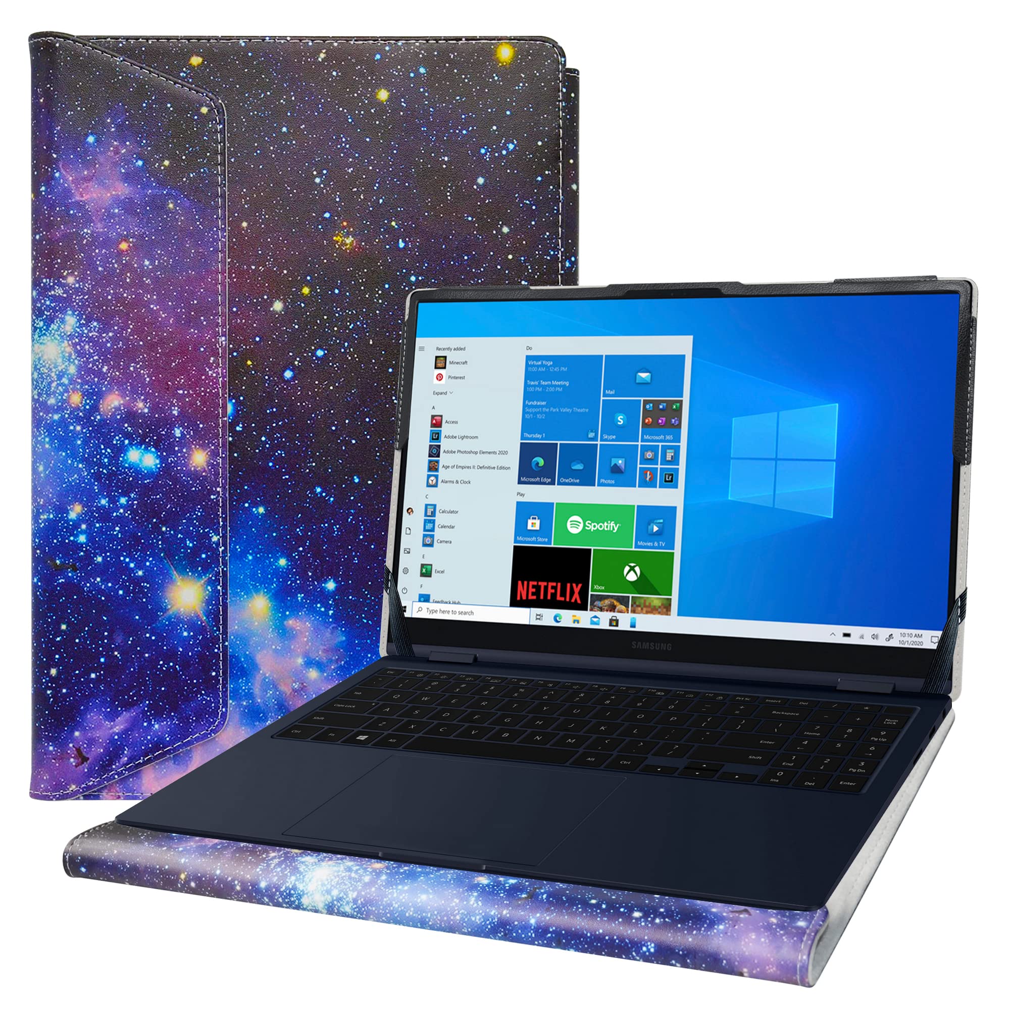 Alapmk Protective Case for HP OmniBook X 14-feXXXX/OmniBook Ultra 14 14-fdXXXX,Case for Dell Latitude 7450 2-in-1/Inspiron 14 Plus 7441/Latitude 7455,Case for ASUS TUF Gaming A14 FA401,Galaxy 1