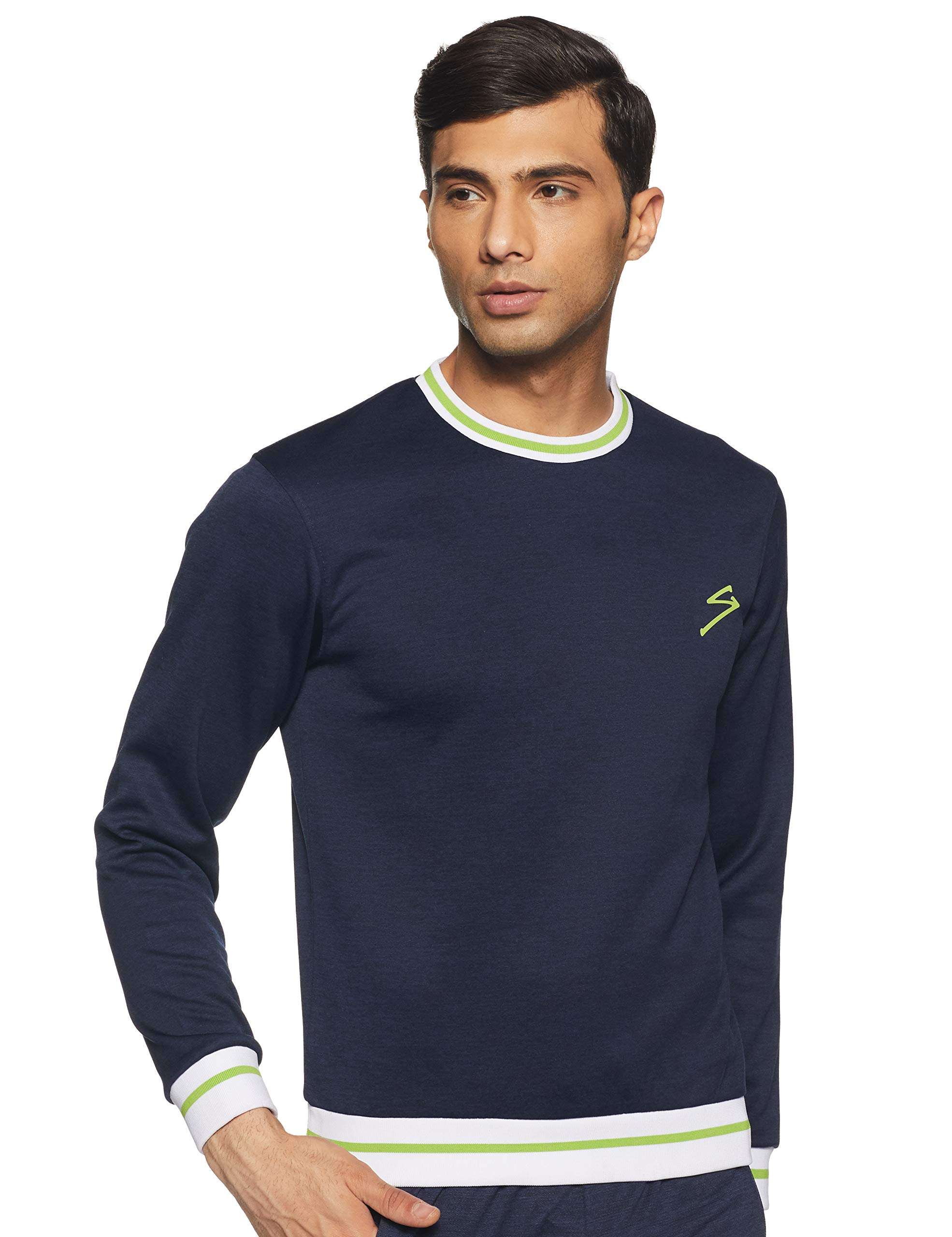 SG MST02 Blend Sweat Shirt, S (Navy) 1