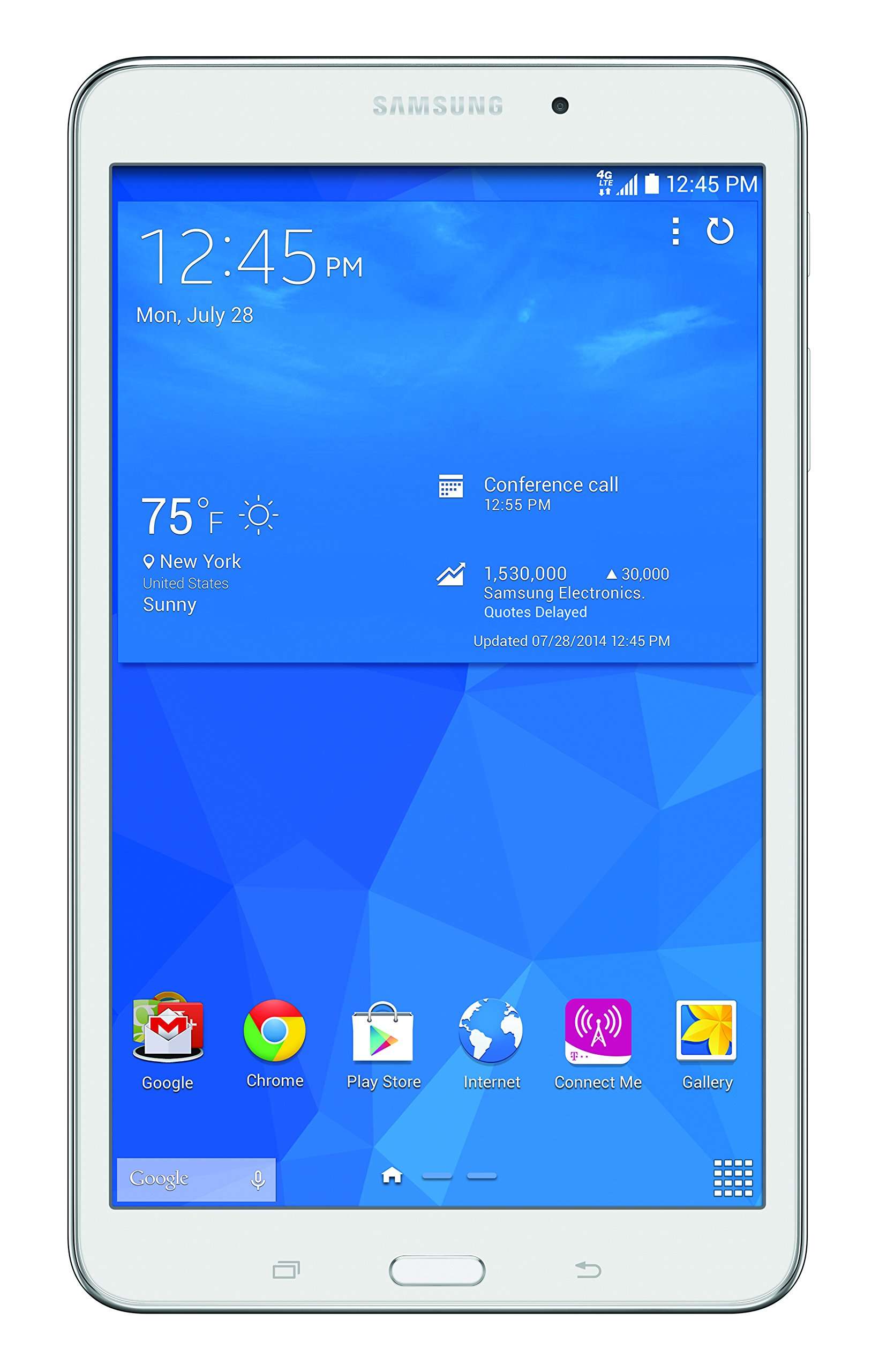 Samsung Galaxy Tab 4 4G LTE Tablet, White 8-Inch 16GB (T-Mobile) 2