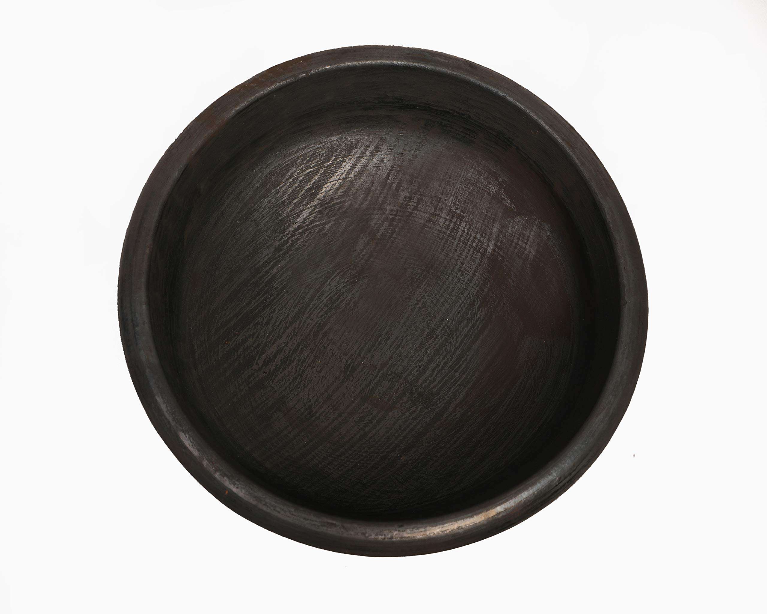 Ecocraft India Online Clay Pot (2 Liters) Black 4