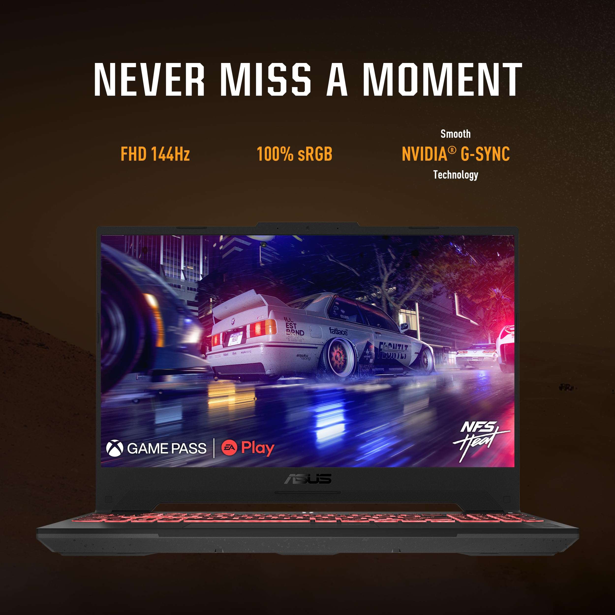 ASUS TUF Gaming A15 Gaming Laptop, 15.6” FHD 144Hz, 100% sRGB Display, GeForce RTX 4050, AMD Ryzen 7 7435HS, 16GB DDR5, 512GB PCIe SSD, Wi-Fi 6, Windows 11, FA507NUR-AS73 3