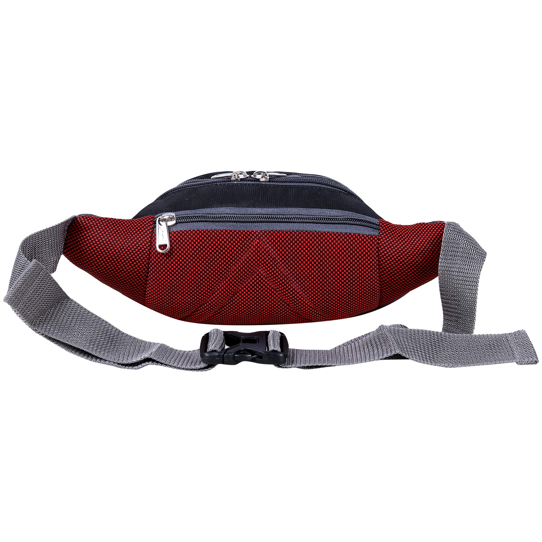 Skyline Running Belt, Waist Pouch, Hip Bag with Adjustable Strap, Suitable for Travel, Outdoors, Gym, Hiking for Men & Women, 1603 (Black) 6