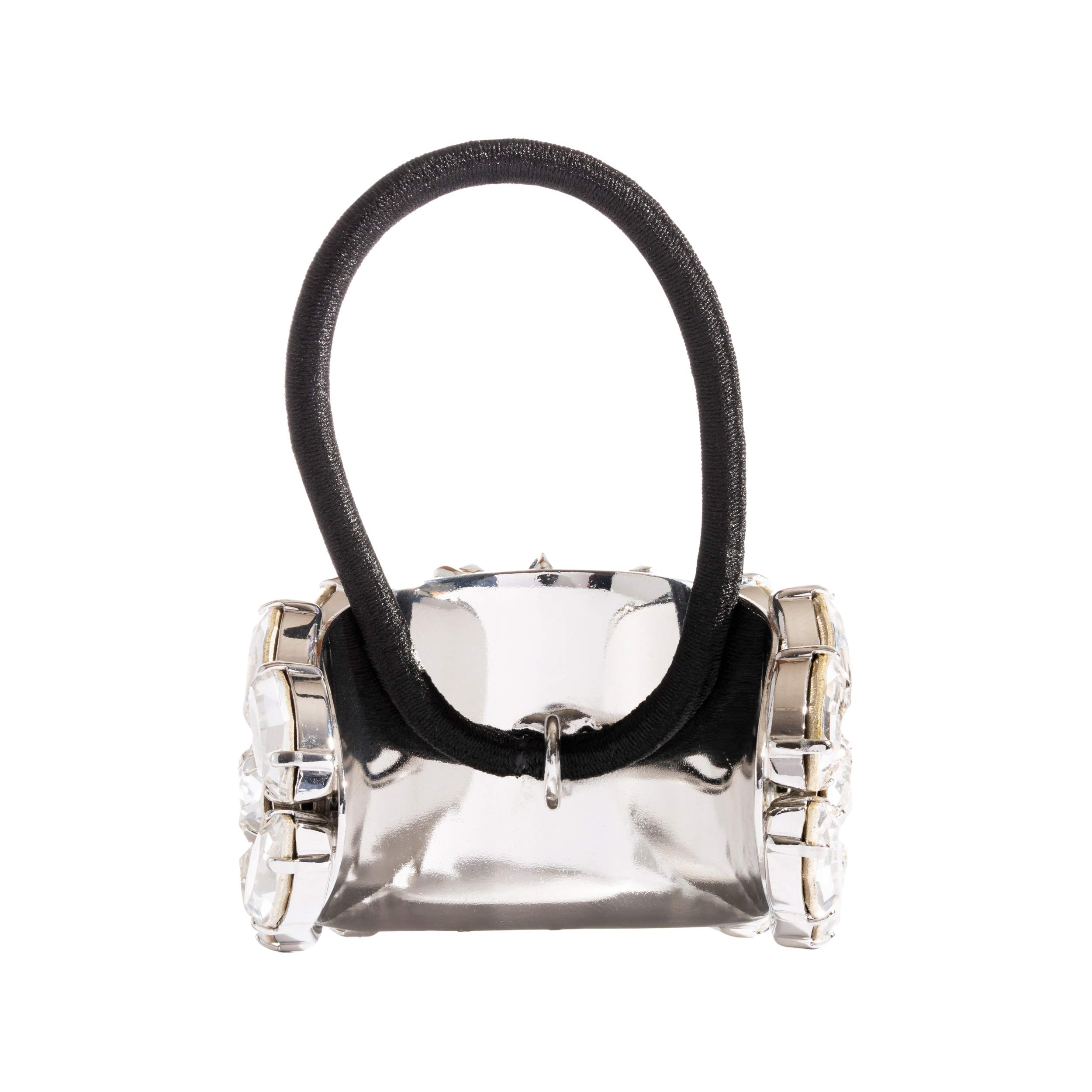L. Erickson Aurora Crystal Pony Cuff - Crystal | Silver 5