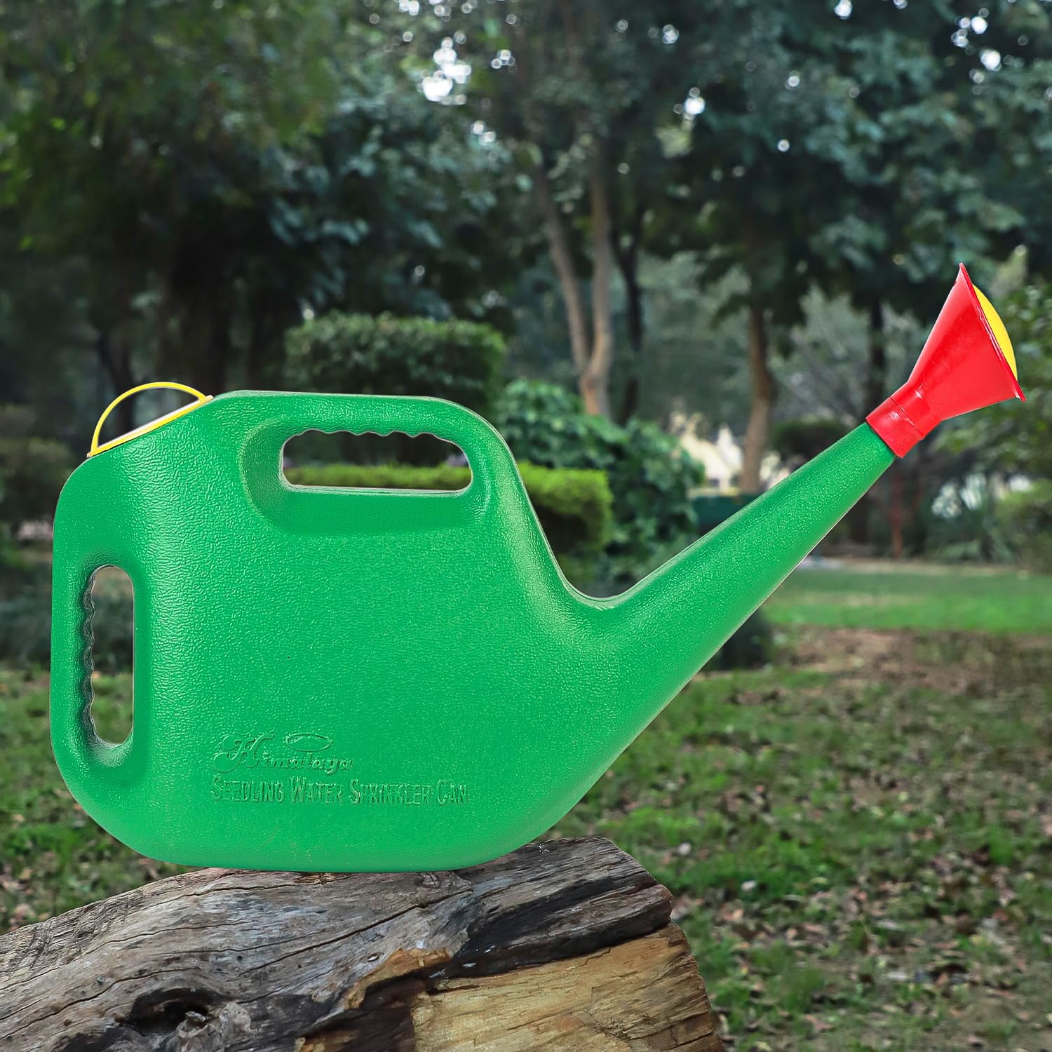 Klassic KL-WC-10L Plastic Green Watering Can, Watering Plant with Long spout, Indoor and Outdoor Watering Gardens, Large Capacity Water, House Gardening Plants (10 Litre) 3