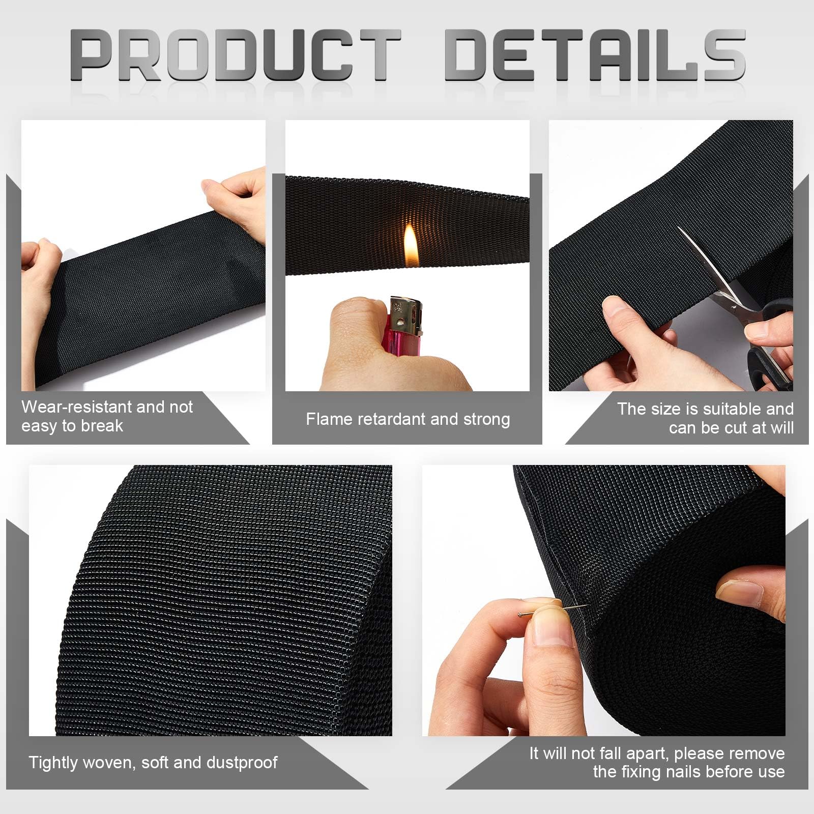 Hanaive 26 FT Nylon Hydraulic Hose Protector Sleeve Black Protective Cover Hose Sheath Hydraulic Wrap Cable Sleeve Torch Cutting Wire Sheath Cover Management Wrap for Cord Tig(2.5 Inch Id) 5