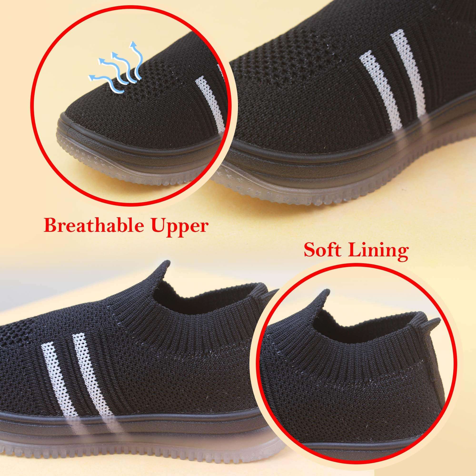 Kids Light Up Pull On Shoes Toddler Girls Boys Breathable Led Flashing Sneakers Running Shoes/Slip-on For Boys&Girls |Fashionable and Fun for Boys and Girls | Available in Toddler and Little Kid Size 5