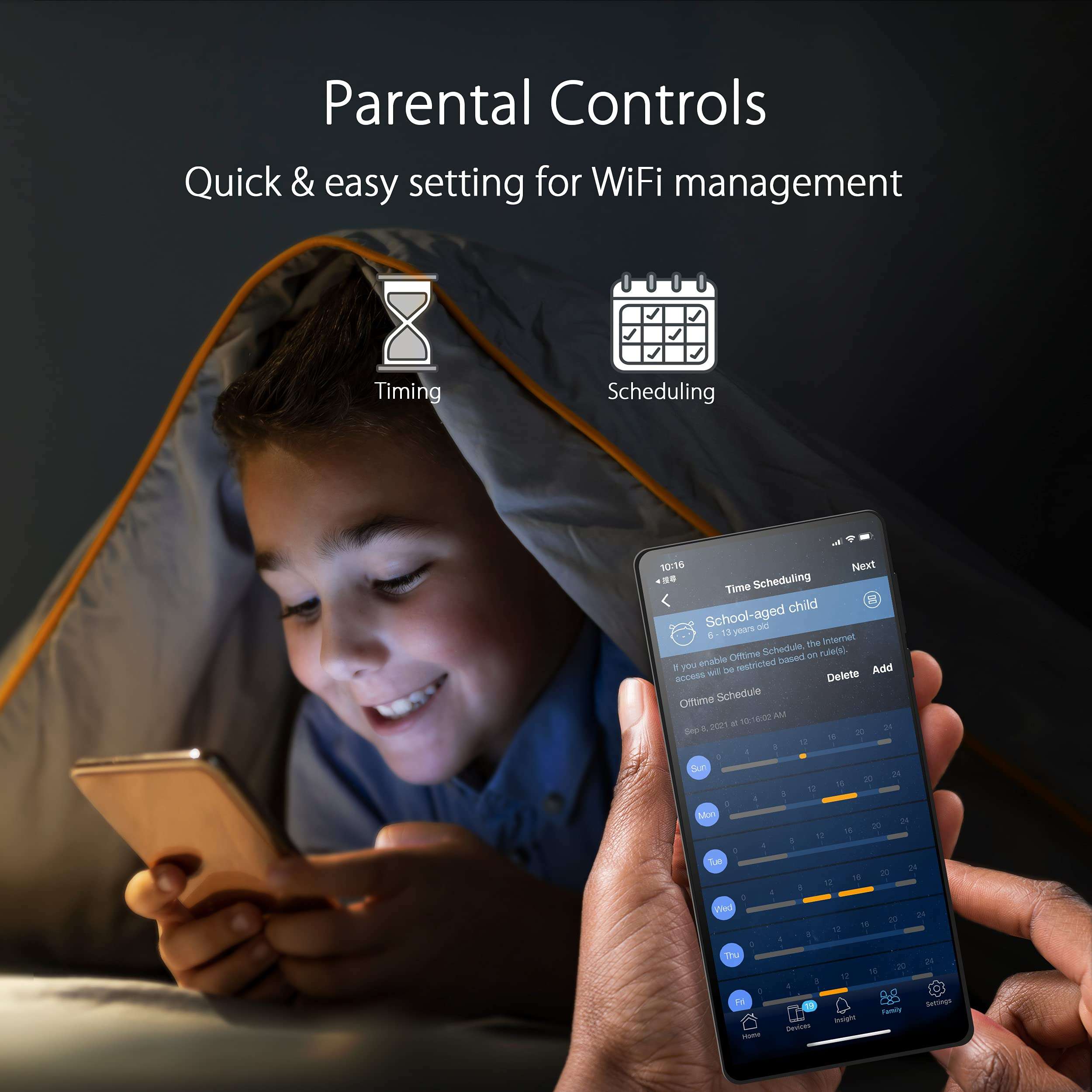 ASUS ZenWiFi Mini XD4 AX 1800 Dual Band WiFi Router (Black) WiFi-6 Router Home Coverage (2200 sq ft), True 8k Streaming, AI Mesh, Alexa, Commercial Grade Security and Ai Protection 6