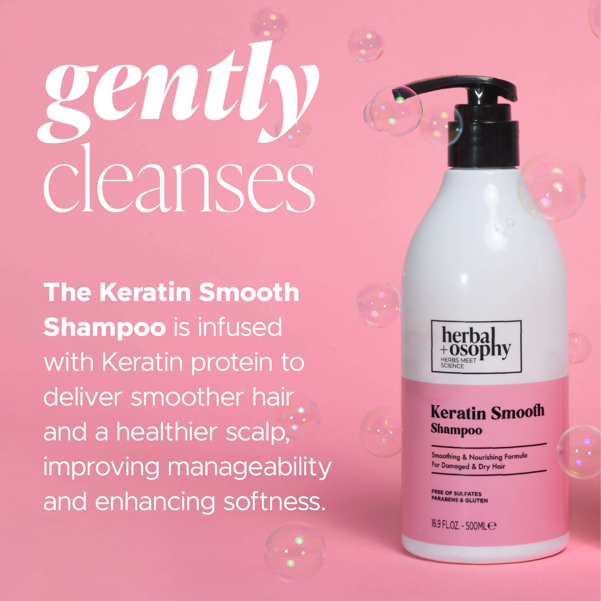 16.9 Fl Oz Purple Shampoo, Toning Shampoo for Blonde Gray Hair, Eliminates Brassy and Yellow Tones, Infused with Cocos Nucifera Oil for Both Men & Women, Free of Sulfate, Parabens and Gluten 3