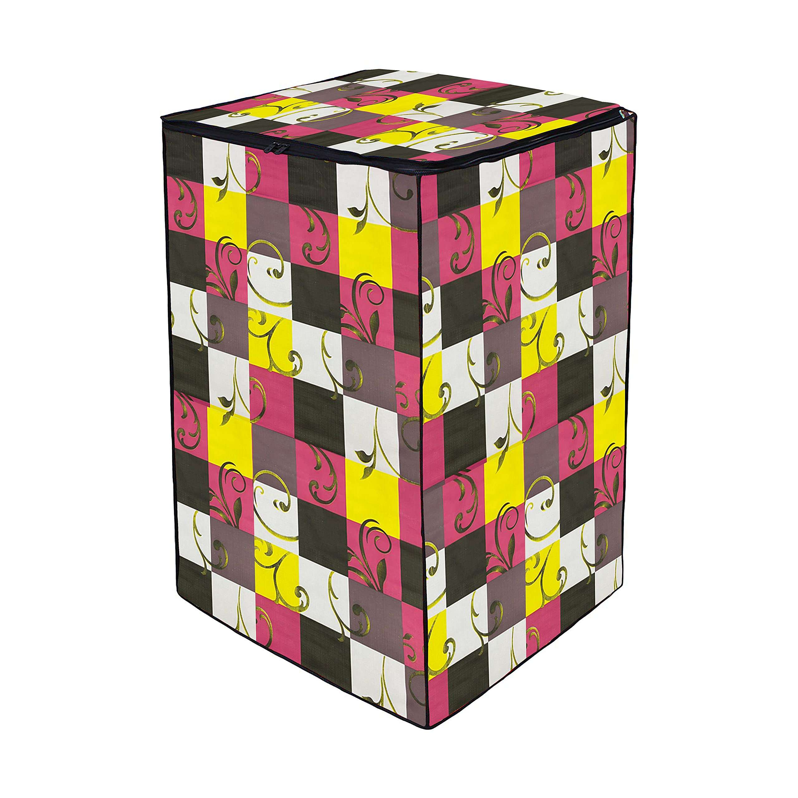 Wings Star Washing Machine Cover for Fully Automatic Top Load LG T72CMG22P 6.2Kg, KUM84 3