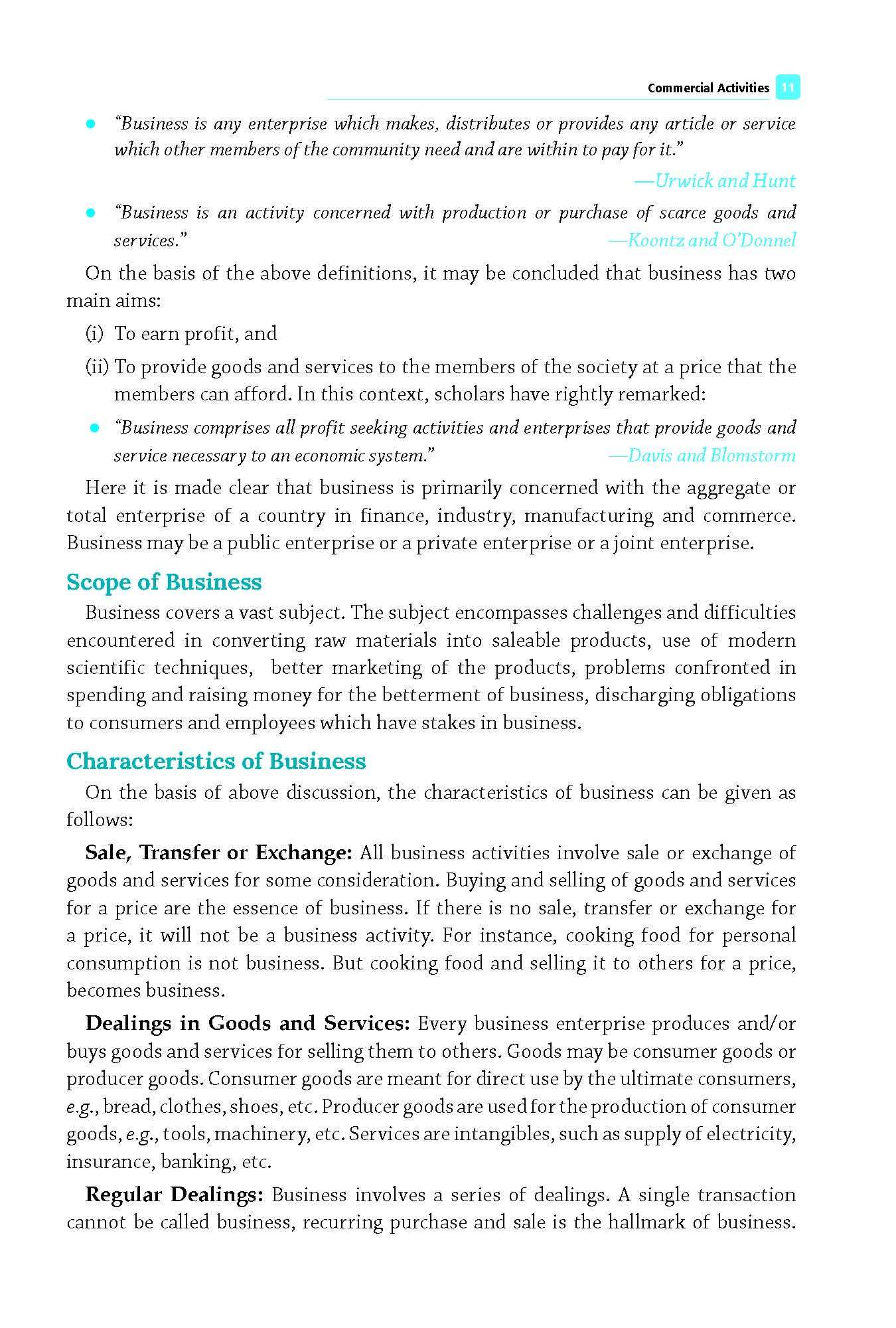 Commercial Studies: Textbook for ICSE Class 9 5