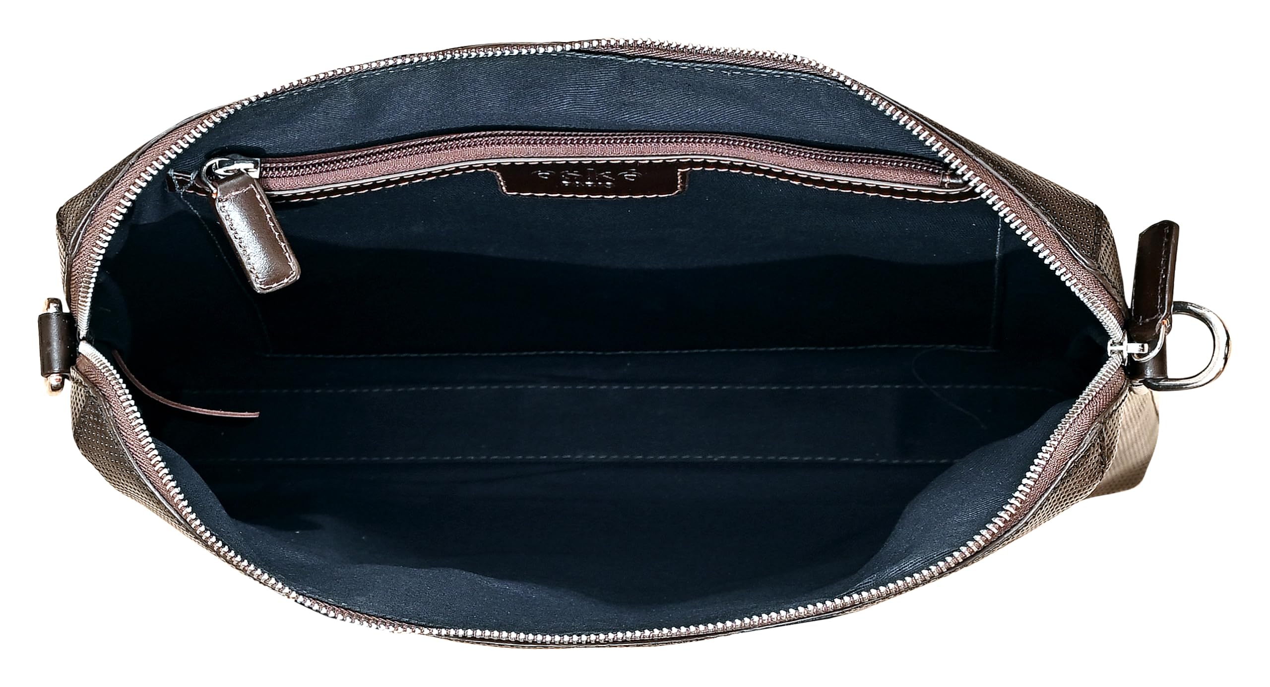 eske Indulf 13" Genuine Leather Laptop/Macbook Bag for Men, Women | Office Bag | Laptop Messenger Bag with Shoulder Strap | Spacious Compartment | Water Resistant 6