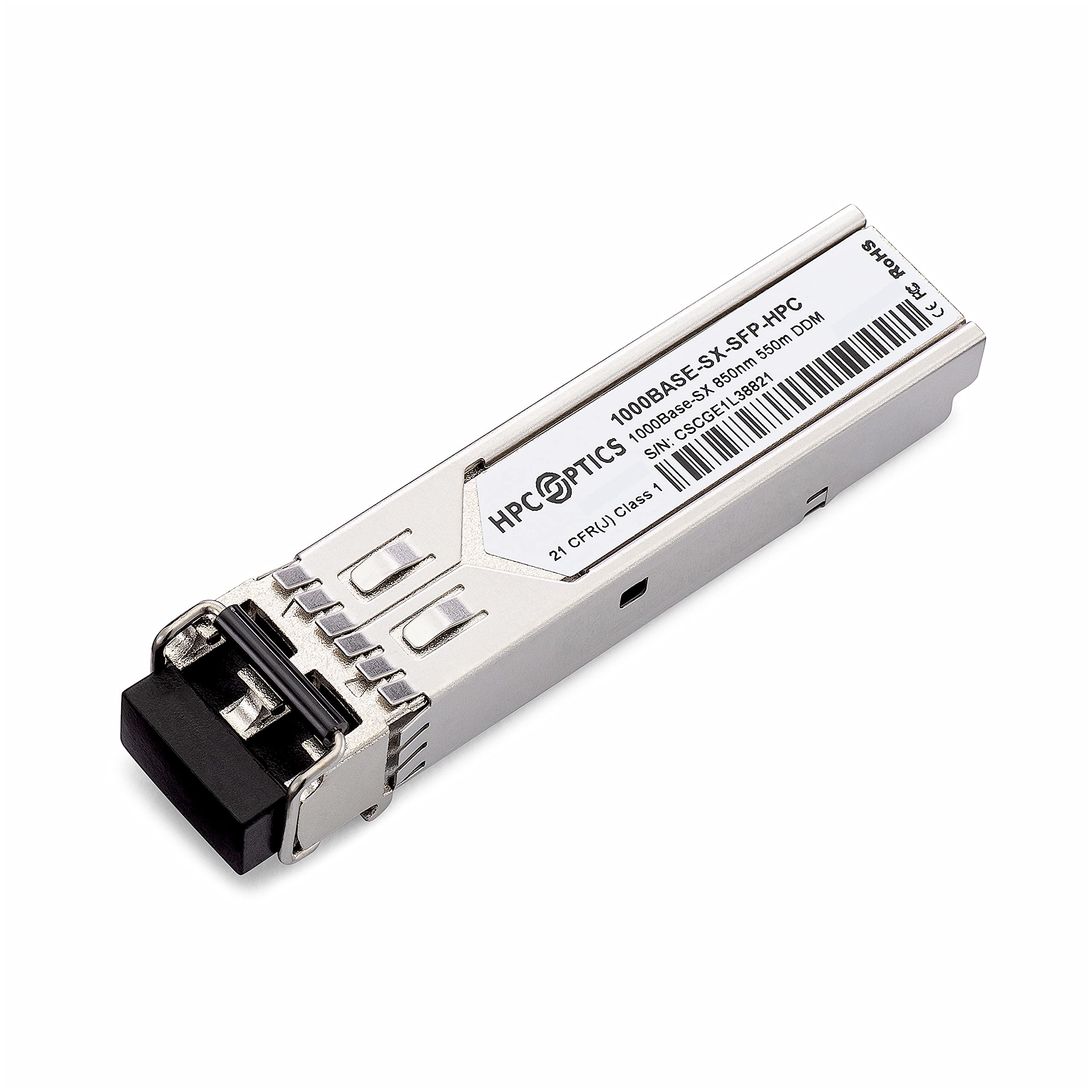 HPC Optics Compatible with Avago AFBR-5715ALZ 1000BASE-SX SFP Transceiver | Industrial Temp SX MMF 850nm AFBR-5715ALZ-HPC