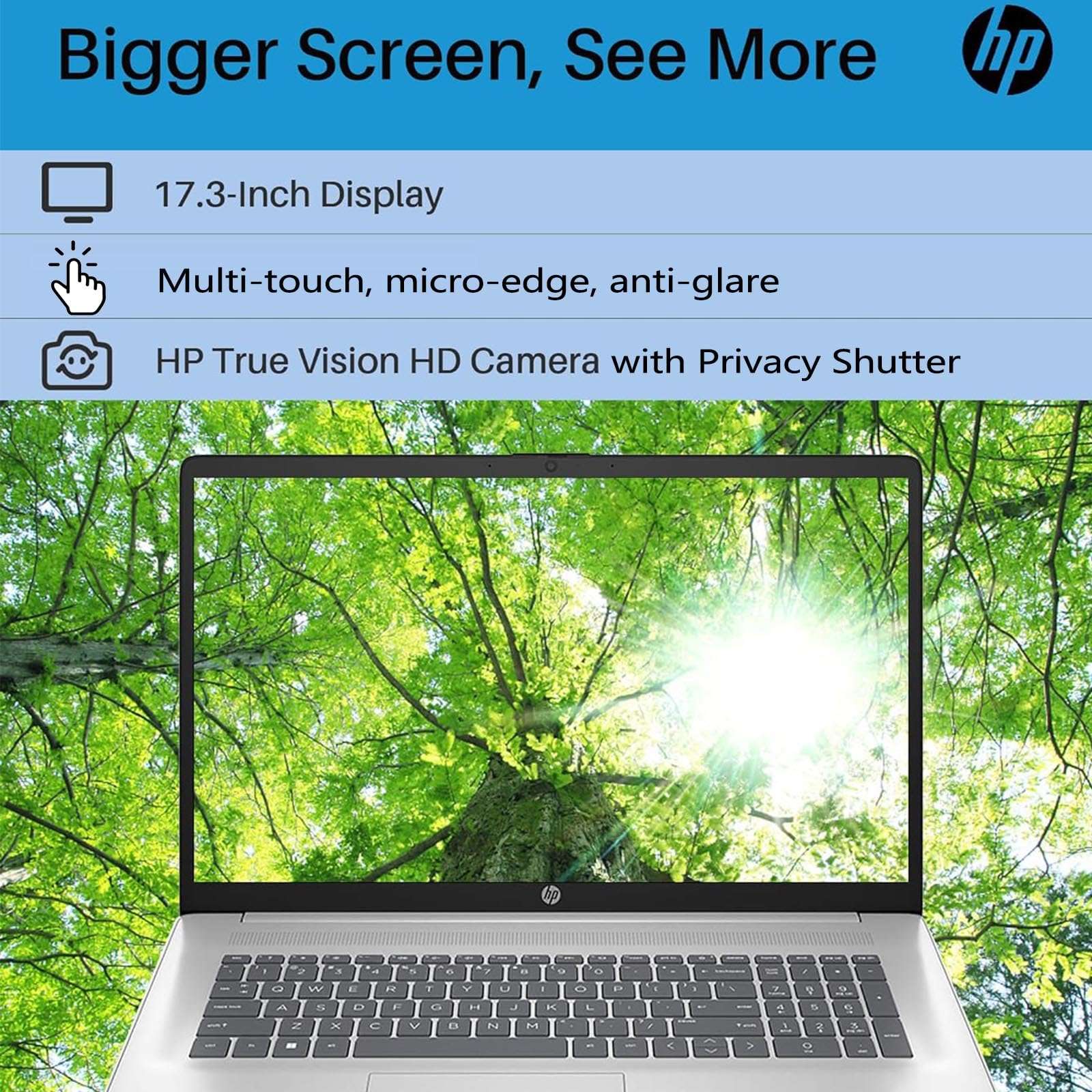 HP Laptops - 17 Inch Touchscreen Laptop with Stylus Pen - AMD Ryzen 5 7530U - Wi-Fi 6 - Camera Privacy Shutter - Ideal for College Students Business Office (Windows 11, 32GB RAM |1TB PCIe SSD) 3