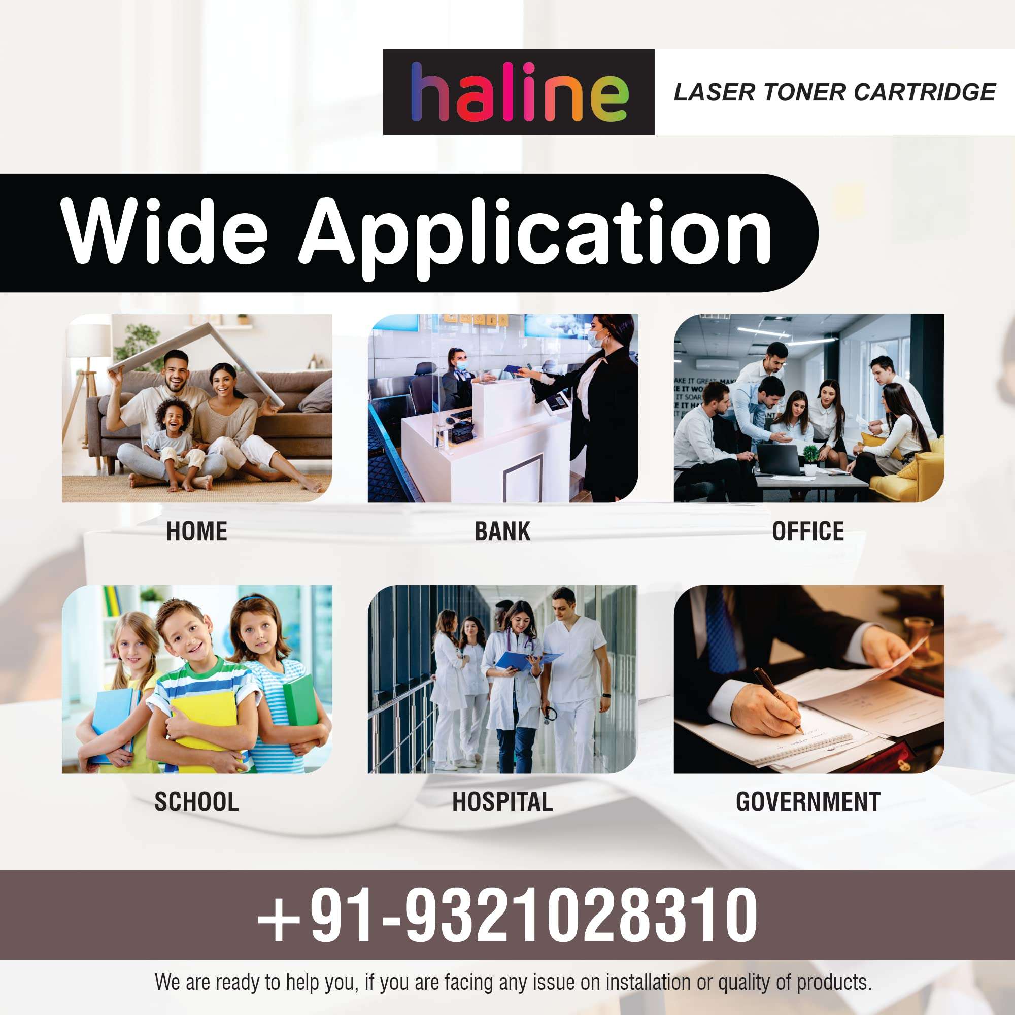 Haline 158A (W1580A) Black Toner Reload Kit Compatible for HP Laserjet Tank MFP 1005w,1020w, 1602w, 1604w, 2506, 2602sdn, 2603sdw, 2604sdn, 2605dsw, 2606dc, 2606sdn, 2606sdw Printer 158A (Pack of 2) 6