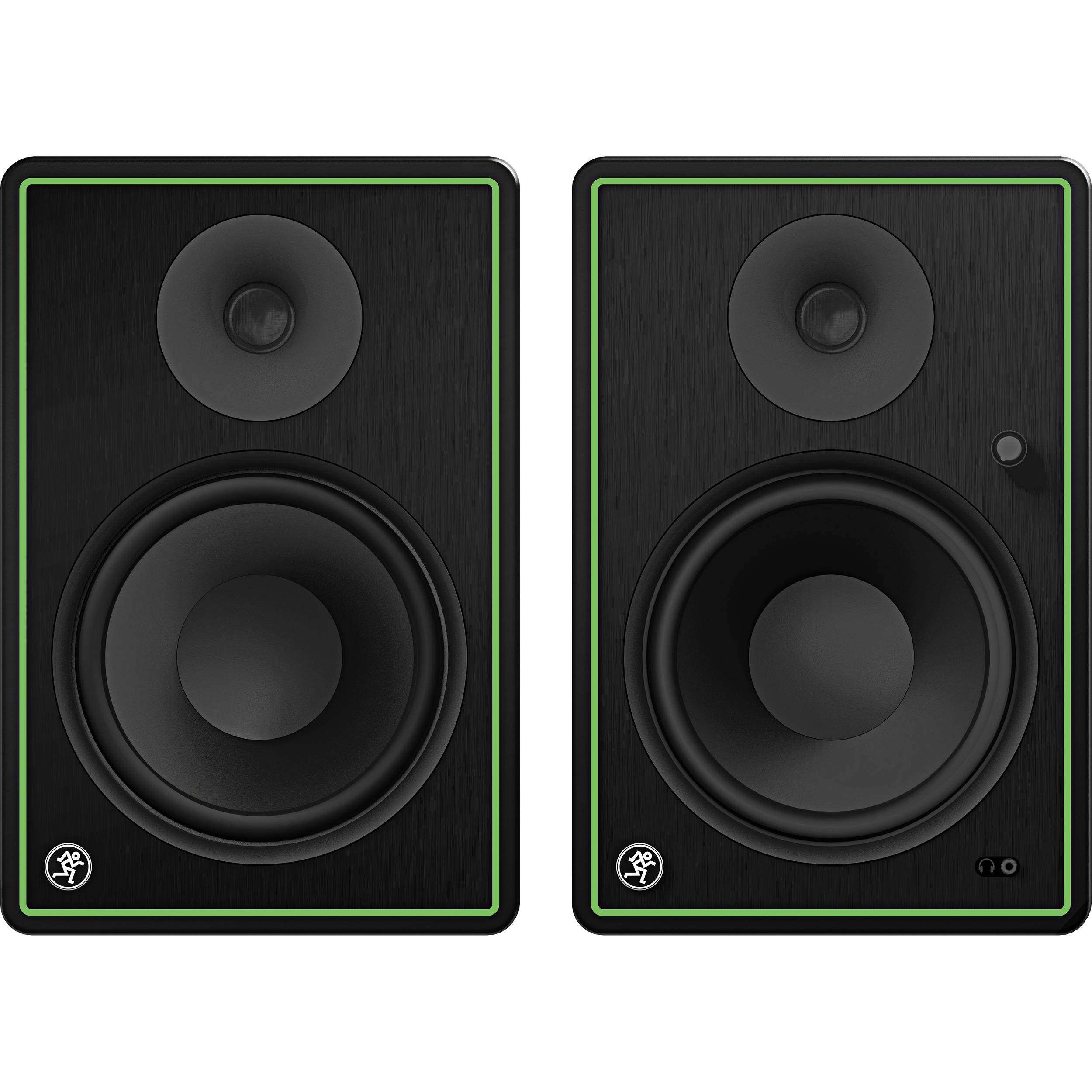 Mackie CR-X Series, 8-Inch Multimedia Monitors with Professional Studio-Quality Sound, Bluetooth and Front Panel Controls - Pair (CR8-XBT) 1
