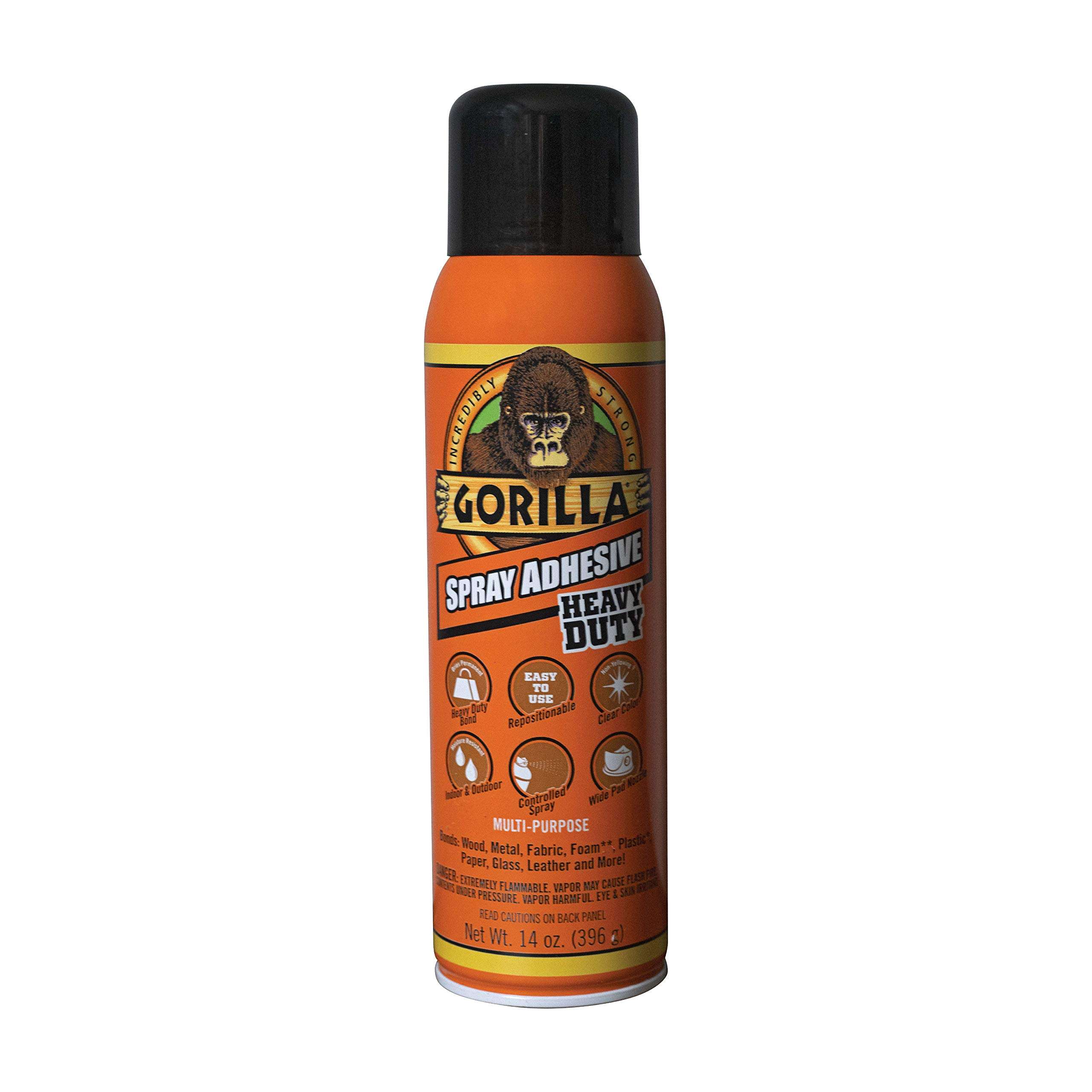 Gorilla Clear Glue and Gorilla Heavy Duty Spray Adhesive Bundle 5
