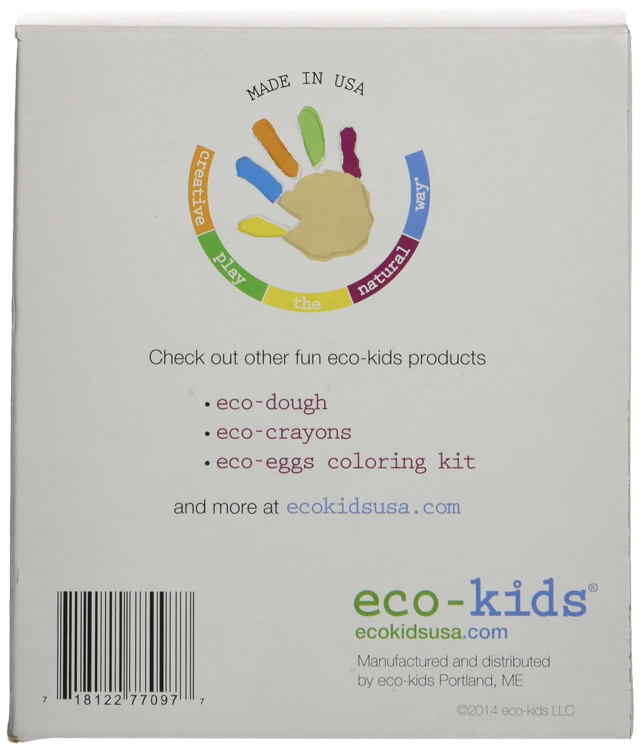 Finger Paint - Eco Kids Non-Toxic Natural Paint - Safe Art Product 5 (4oz) Containers 3