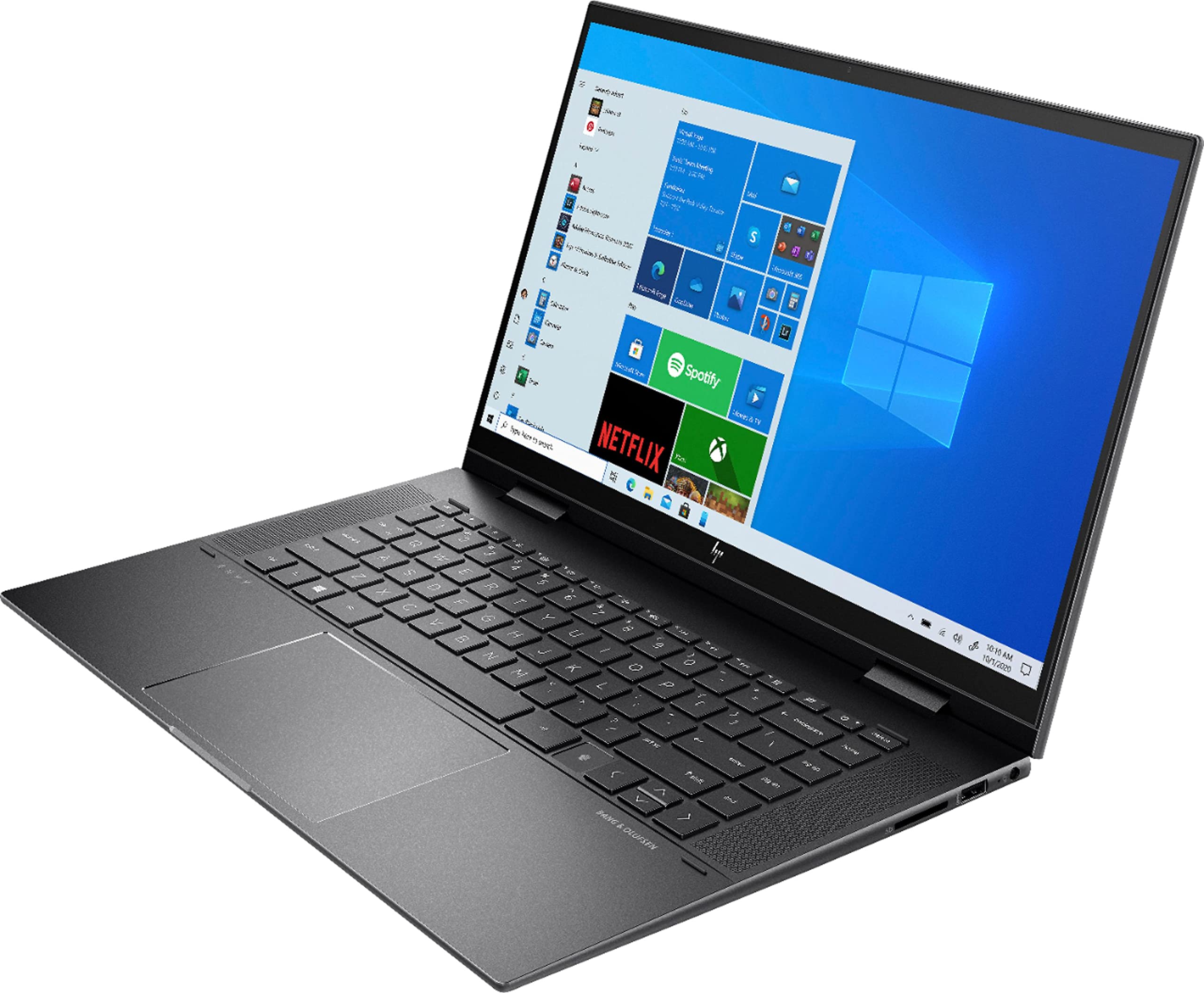 2022 HP Envy 2-in-1 Laptop 15.6 inch FHD Touchscreen 8-Core AMD Ryzen 7 5825U Radeon Graphics 32GB DDR4 2TB NVMe SSD WI-FI 6 Windows 10 Home Fingerprint Backlit Keyboard w/ RTZK 32GB USB Drive 4