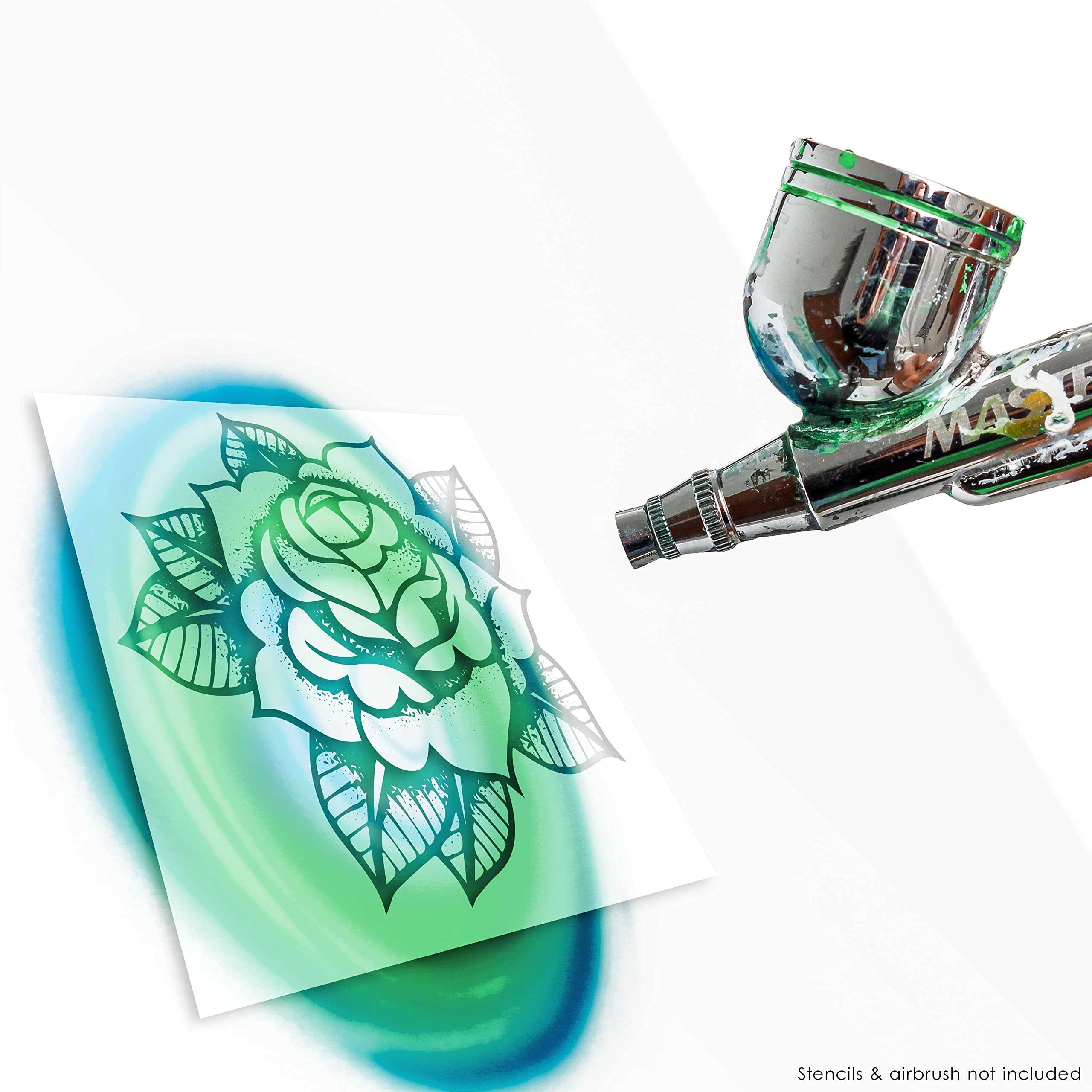 Custom Body Art -6 Color Kit Temporary Tattoo 1 Ounce Airbrush Paint Body Ink Set 3