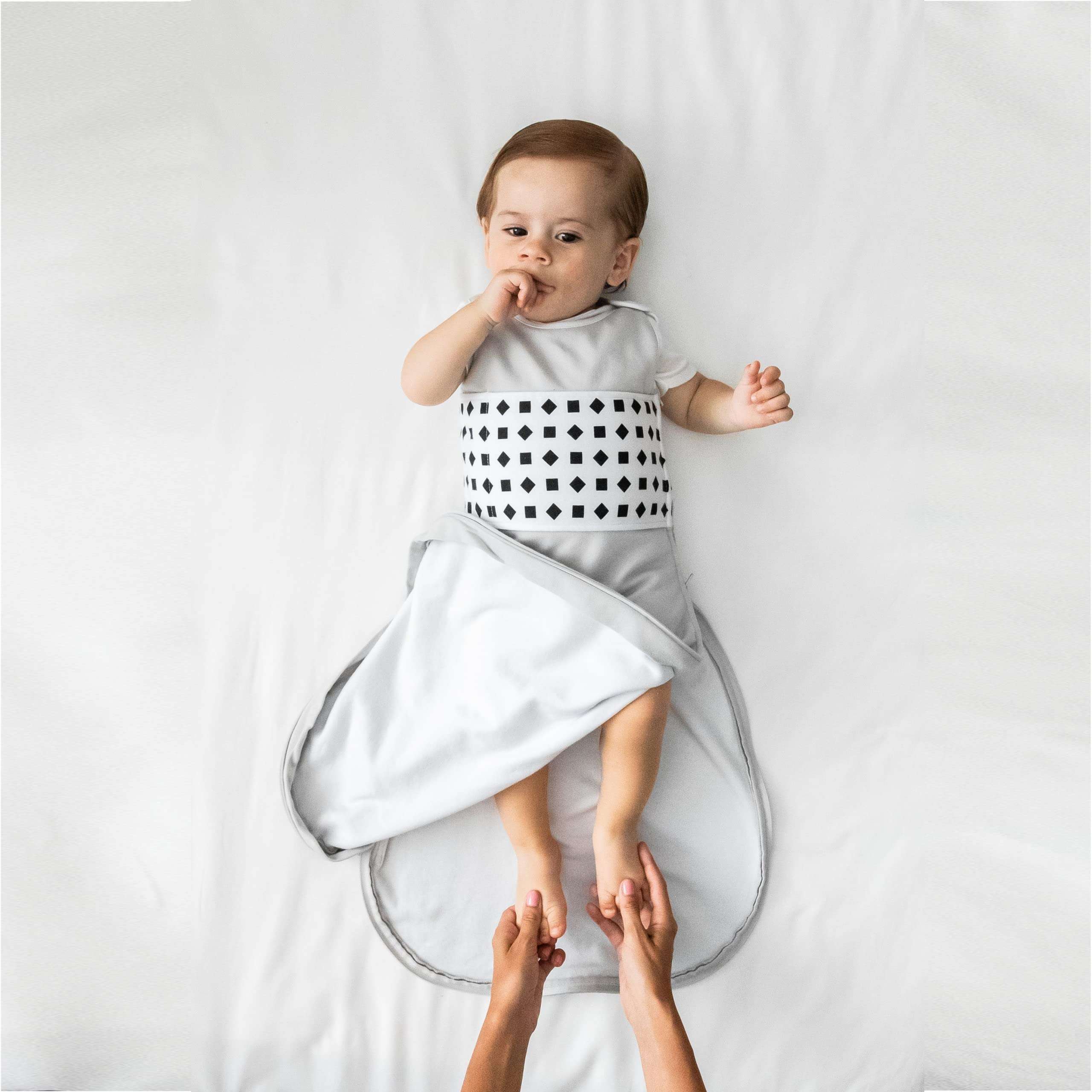 Nanit Breathing Wear Sleeping Bag - Large, Pebble Grey 6