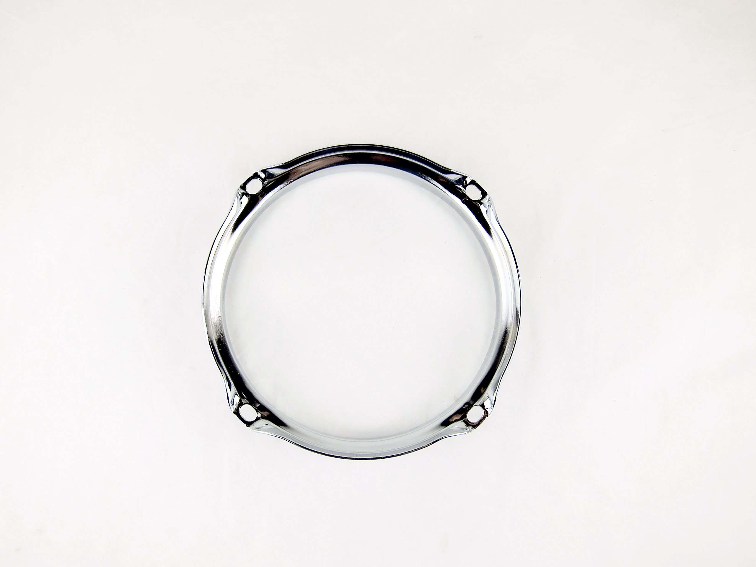 Goedrum 1PC 6 Inch 4 Hole Tom Drum Hoop/Drum Rim 6 Inch 4-Lug/Chrome 3
