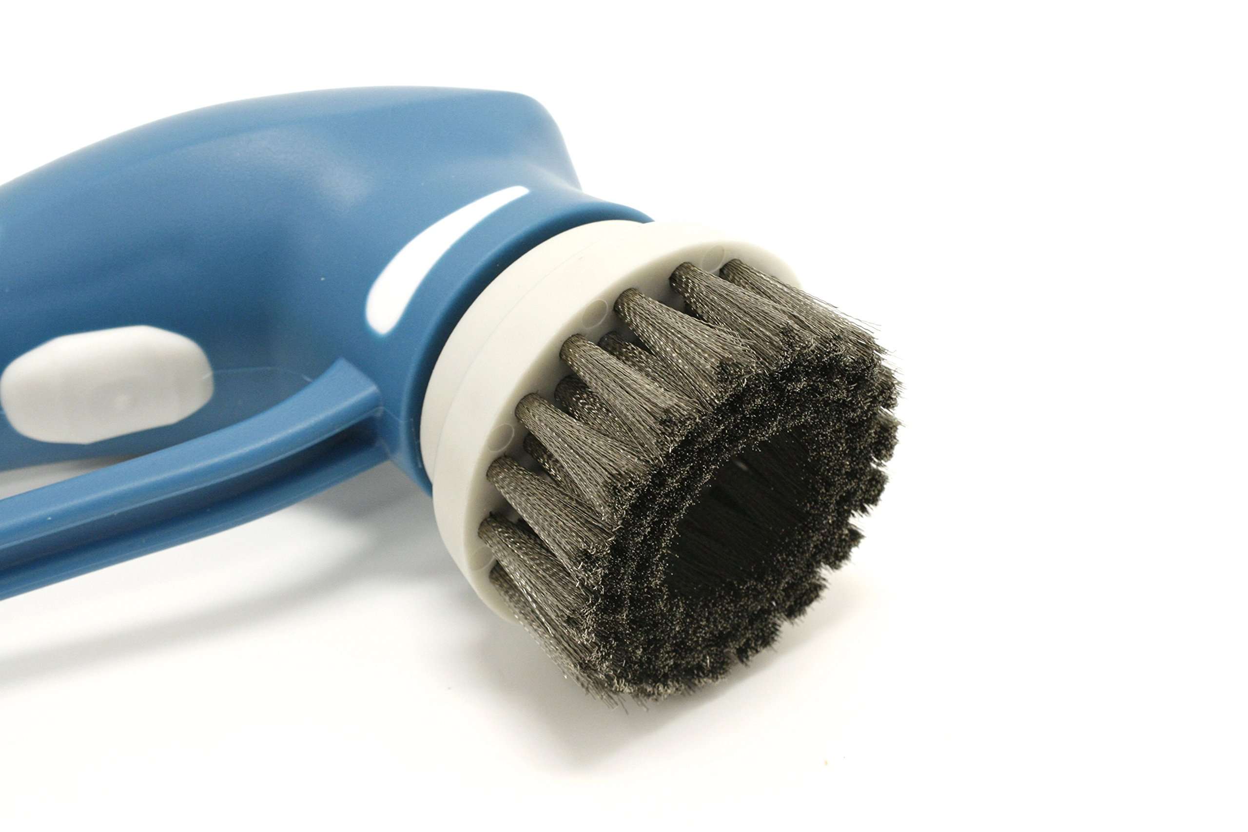 MaxWorks 70476 2-Piece Hard Metal Brush Set For Portable Cordless Multi Function Scrubber/Cleaning Kit 4