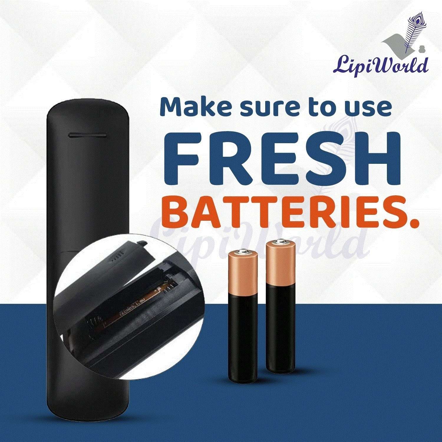 LipiWorld® RELEG 3206 LED LCD TV Remote Compatible with Reliance Reconnect 5