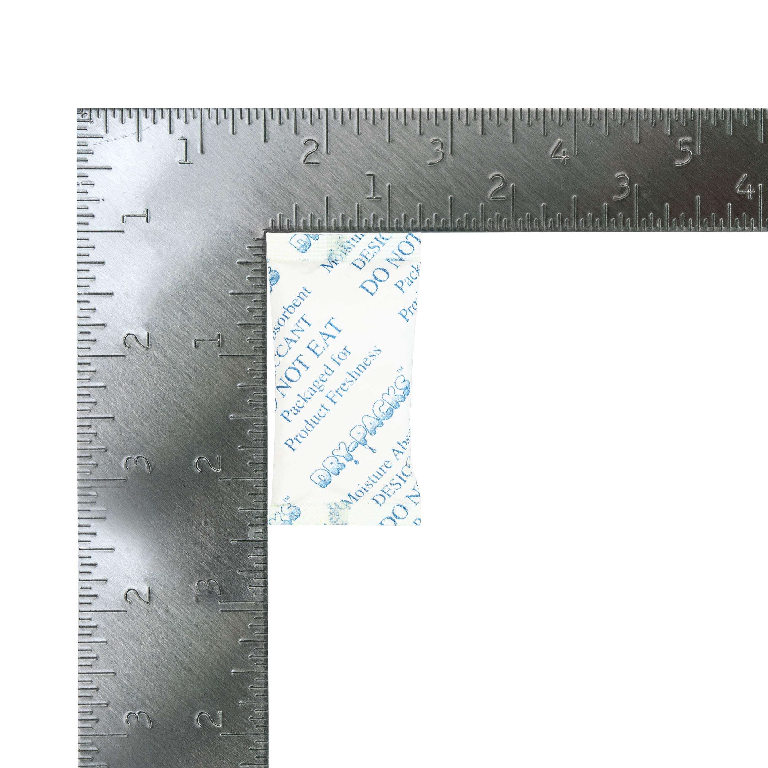 Dry-Packs Absorbent Industries Silica Gel in Tyvek Rechargeable Dehumidifier Absorbs Moisture 5 Gram 200PK 4