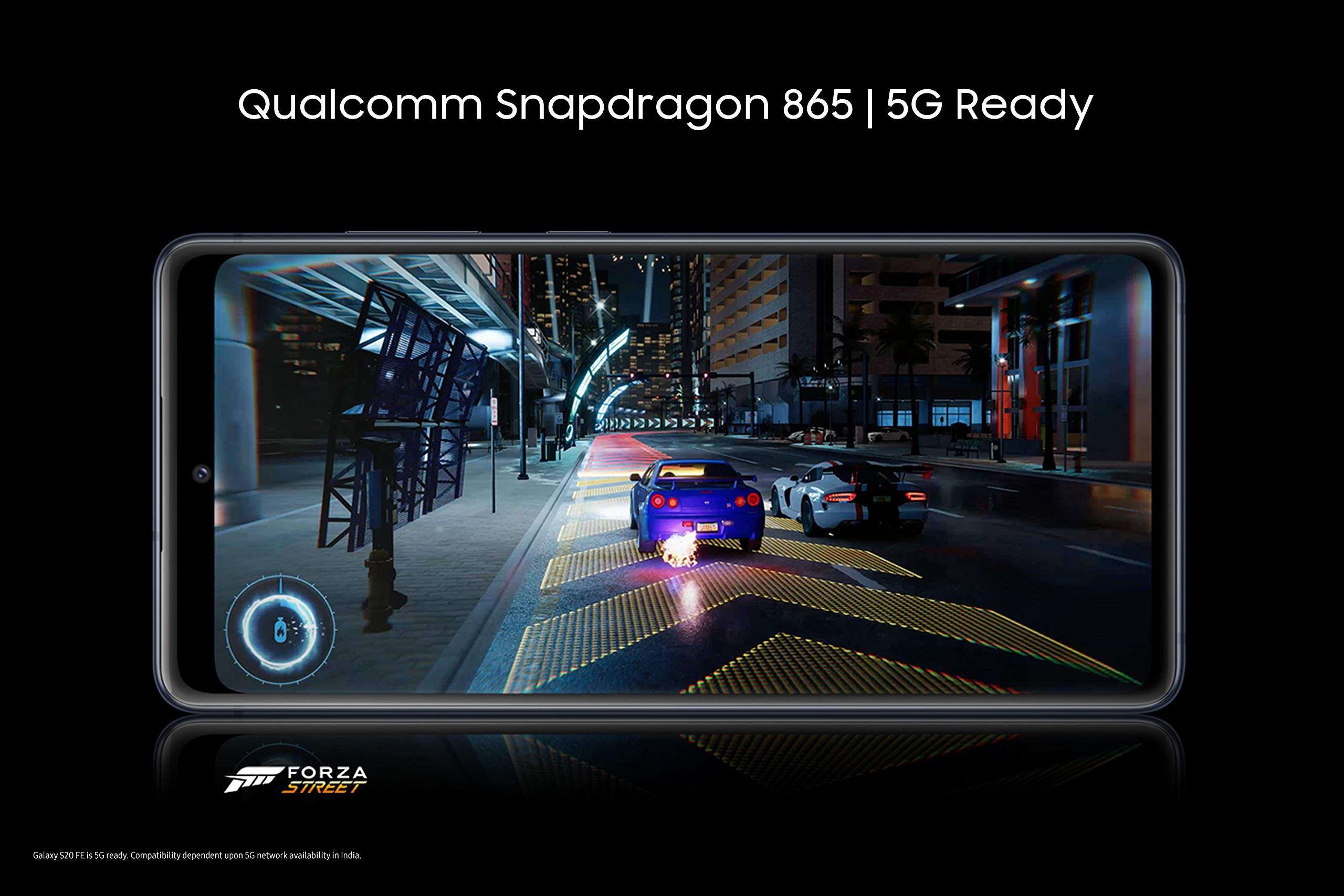 Samsung Galaxy S20 FE 5G (Cloud Lavender, 8GB RAM, 128GB Storage) && Galaxy Buds Live Bluetooth Truly Wireless in Ear Earbuds with Mic, Upto 21 Hours Playtime, Mystic Black 5