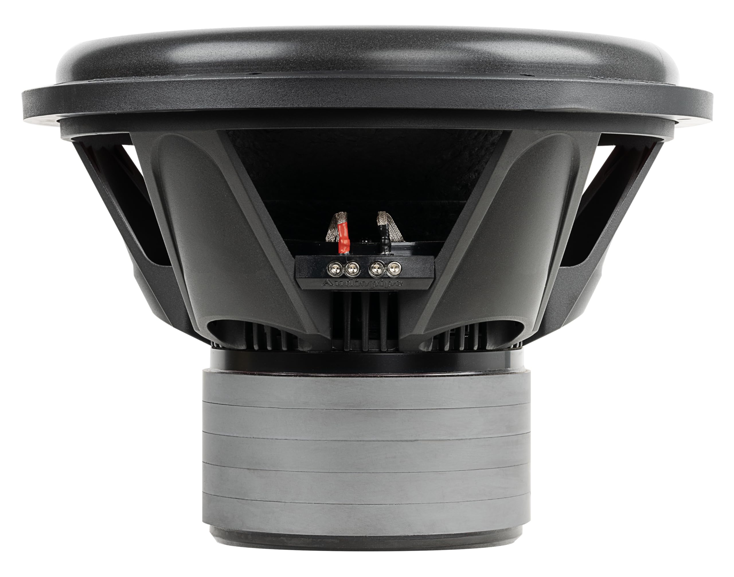 Audiopipe 15" Quinta Stack Composite Cone Subwoofer (TXX-BDC-V-15), Superior Performance, 3000W, 5 Magnets, BASV Voice Coil, Aluminum Basket, Weaved Tinsel Leads, Multi-Connect Terminals, 2 * 4 Ohms 5
