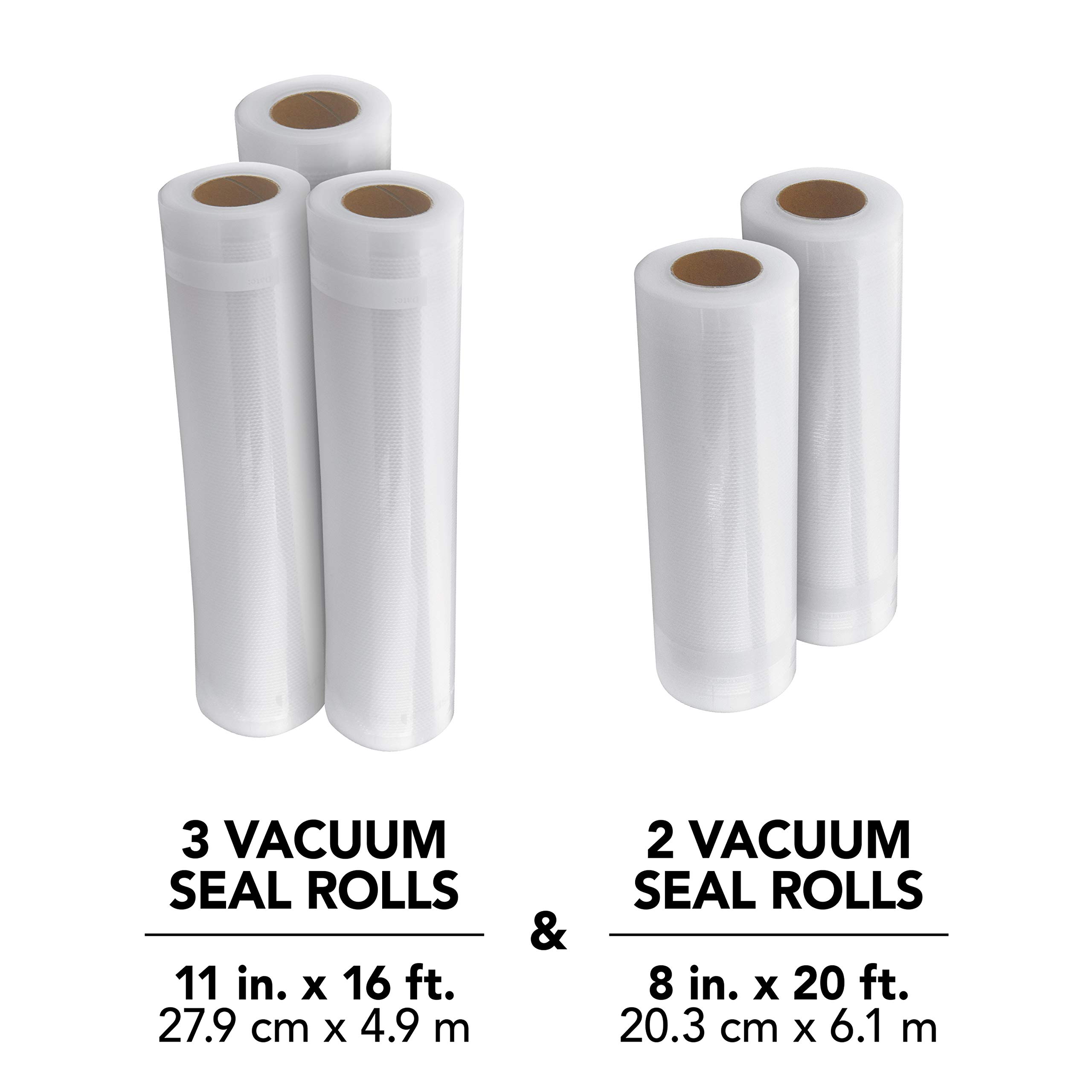 FoodSaver Vacuum Sealer Bags for Extra Large Items, Rolls for Custom Fit Airtight Food Storage and Sous Vide (Packaging May Vary) 6