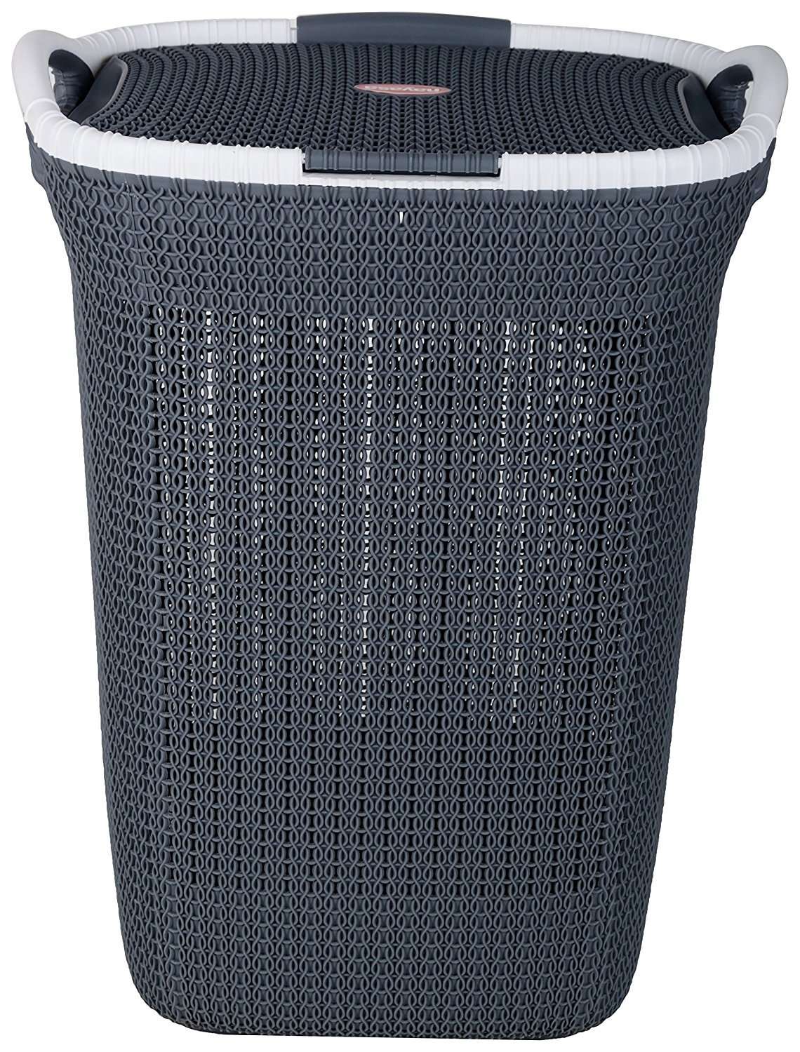Nayasa Plastic Multipurpose Laundry Basket/Laundry Bag, Grey (NB32311) 4