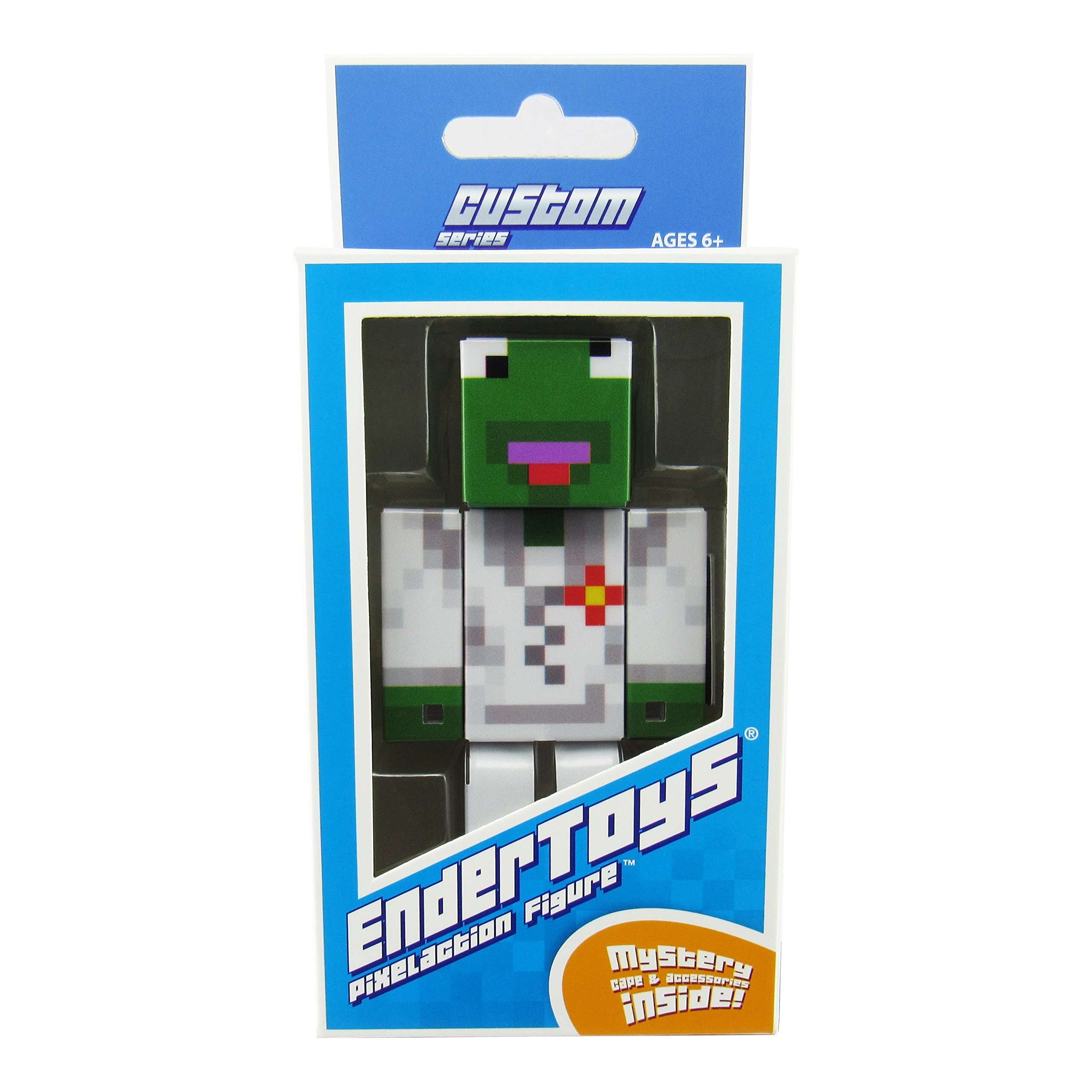 EnderToys Derpy Frog Action Figure Toy, 4 Inch Custom Series Figurines 1