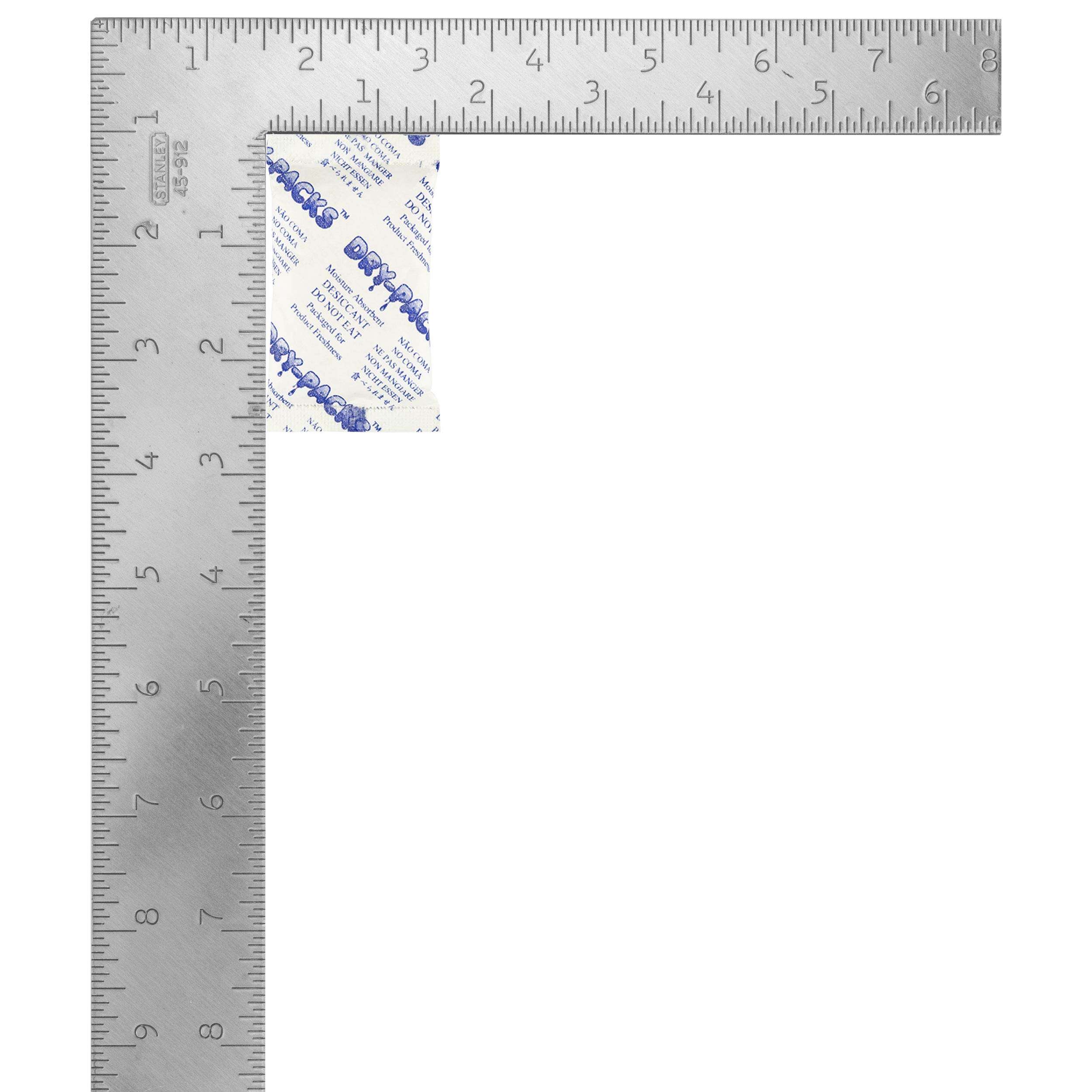 Dry-Packs Absorbent Industries Silica Gel in Tyvek Rechargeable Dehumidifier Absorbs Moisture 10 gram 1500PK 4