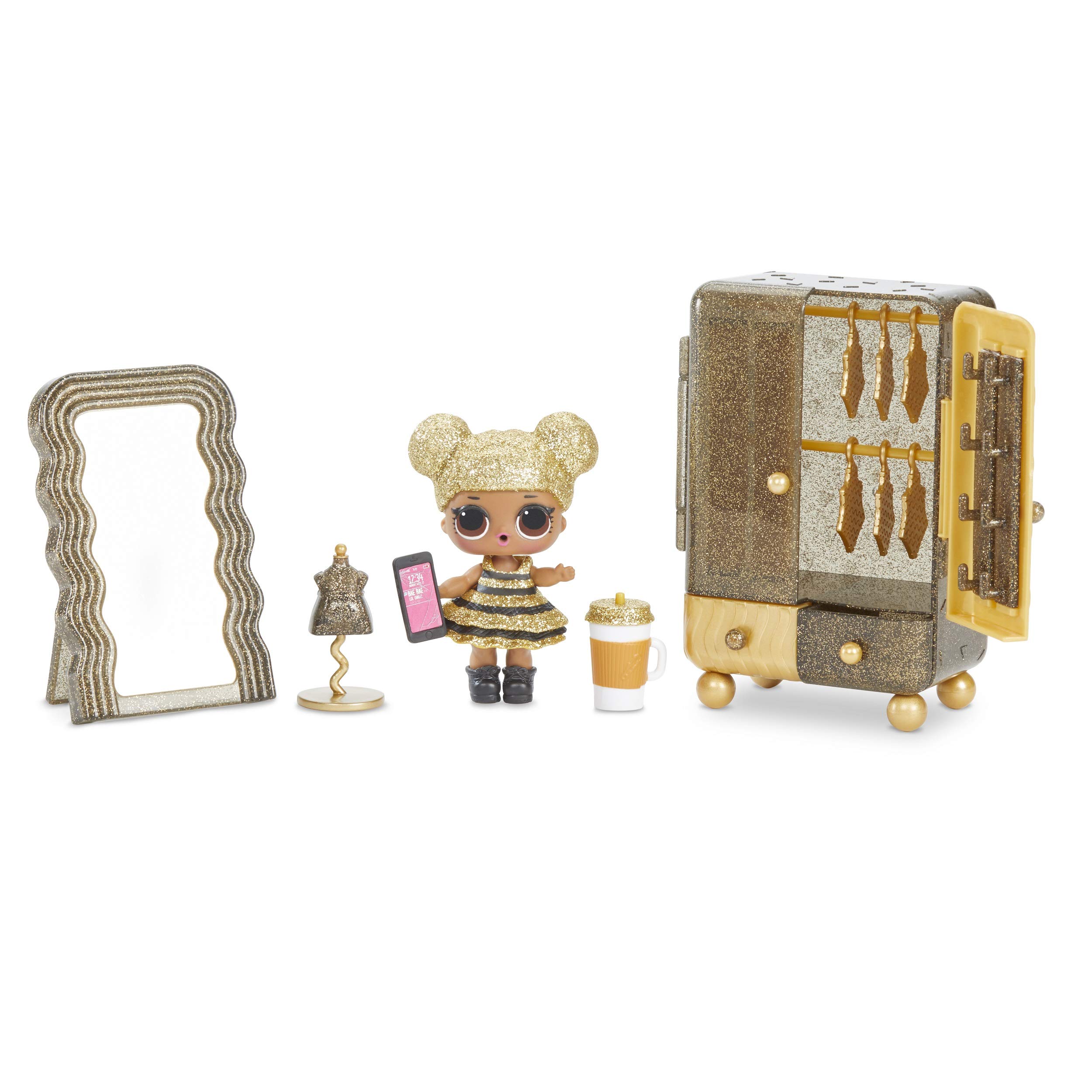 L.O.L. Surprise! Furniture Boutique with Queen Bee & 10+ Surprises, Multicolor 1
