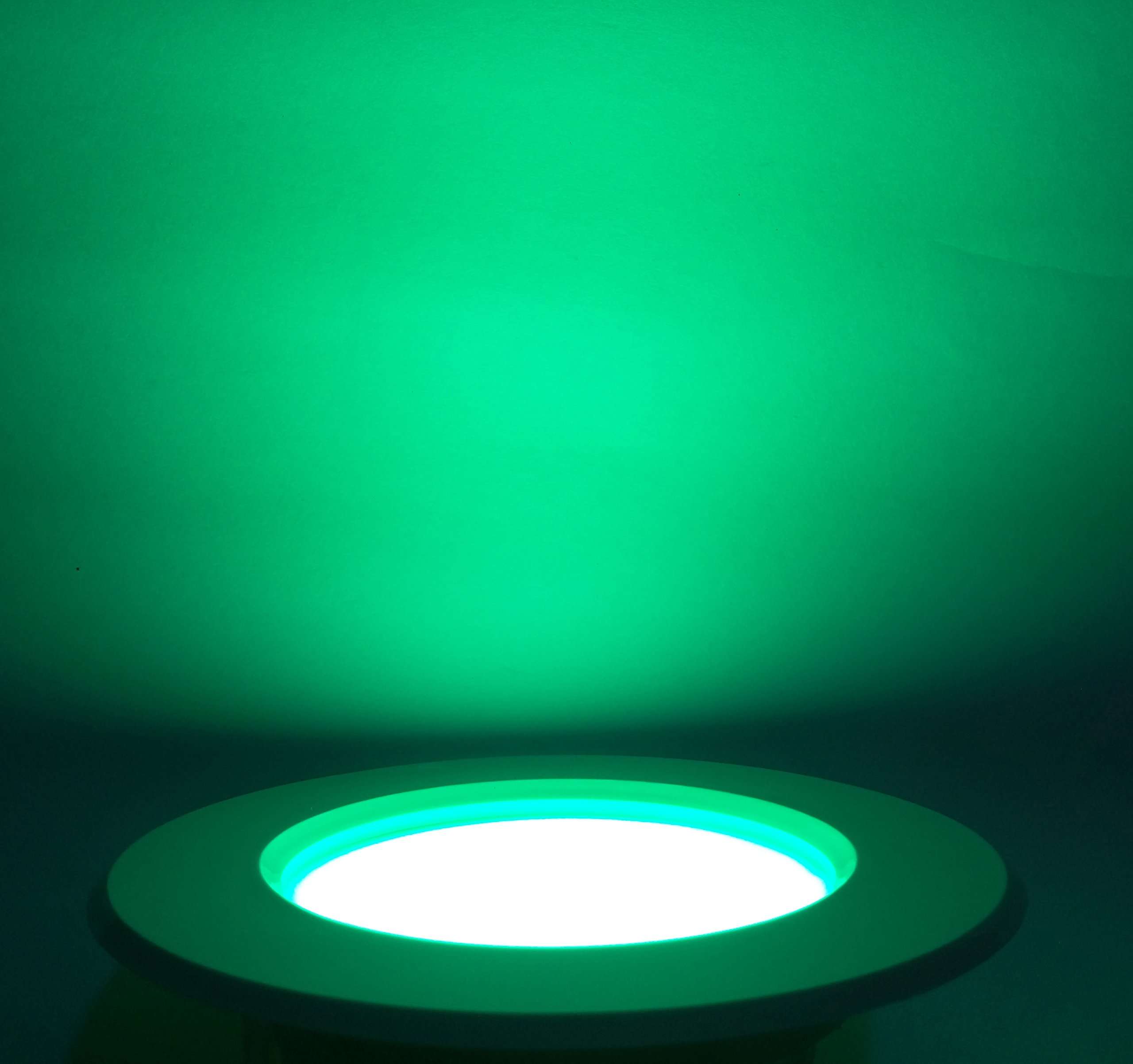 BENE® PP Virgin Plastic Round Ceiling Light, (Green, 3w, Pack of 4 Pcs) 4