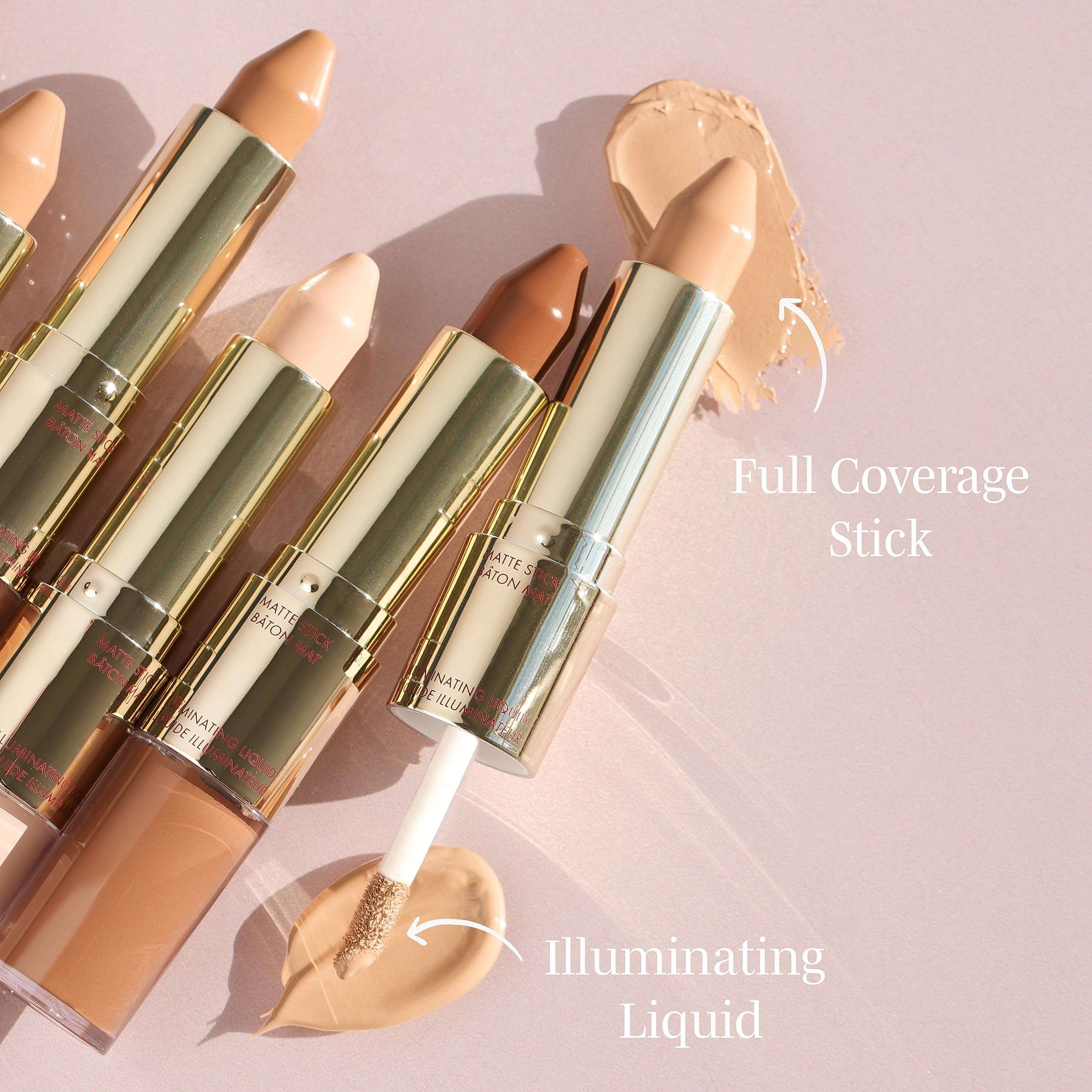 Wander Beauty Dualist Matte and Illuminating Concealer Makeup - Light Medium - Dual-Ended Matte Concealer Stick + Liquid Concealer - Full Coverage Concealer Brightens, Firms, & Hydrates - 0.28 fl oz 5