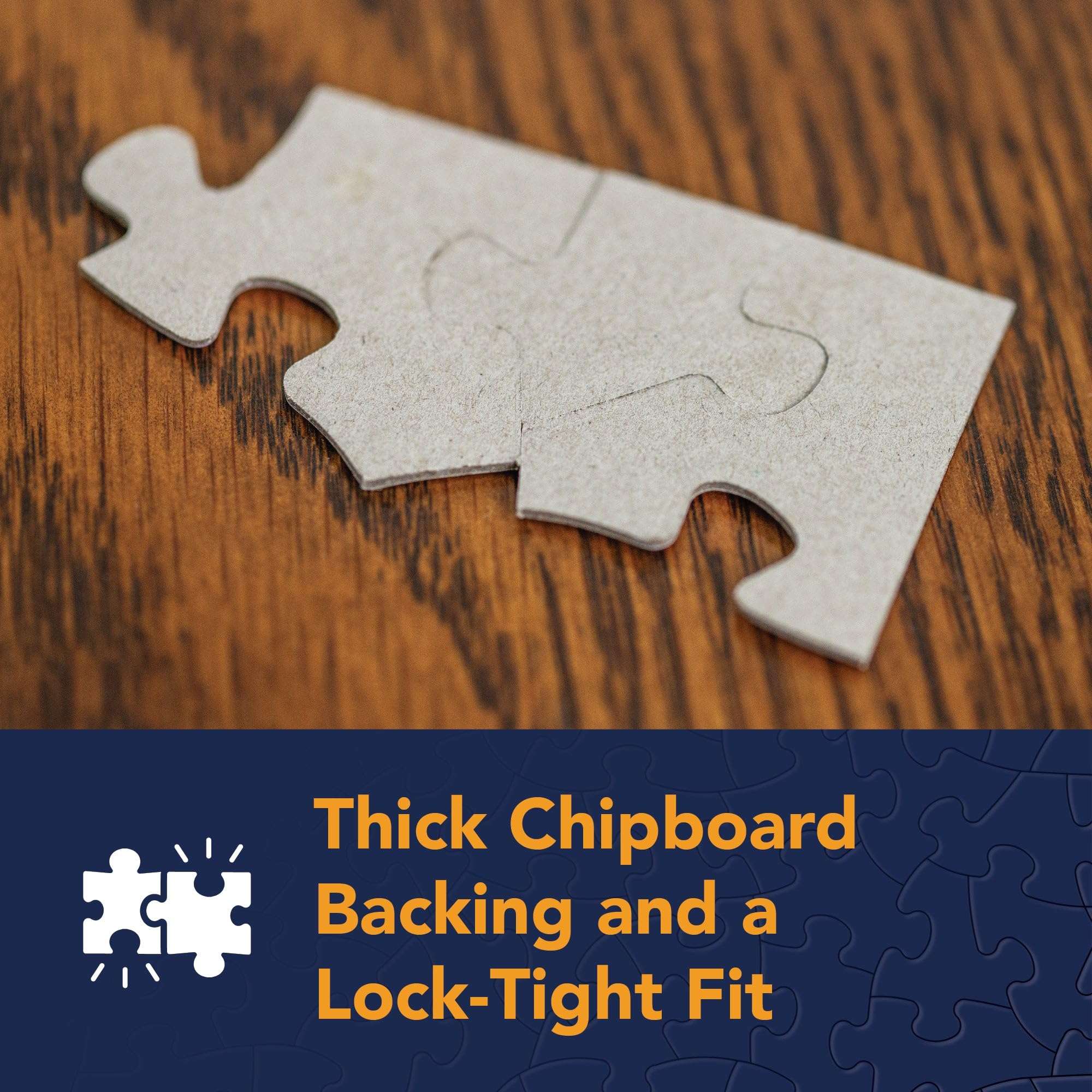 Bits and Pieces-Pizza Pie - 1000 Piece Round Jigsaw Puzzle 4